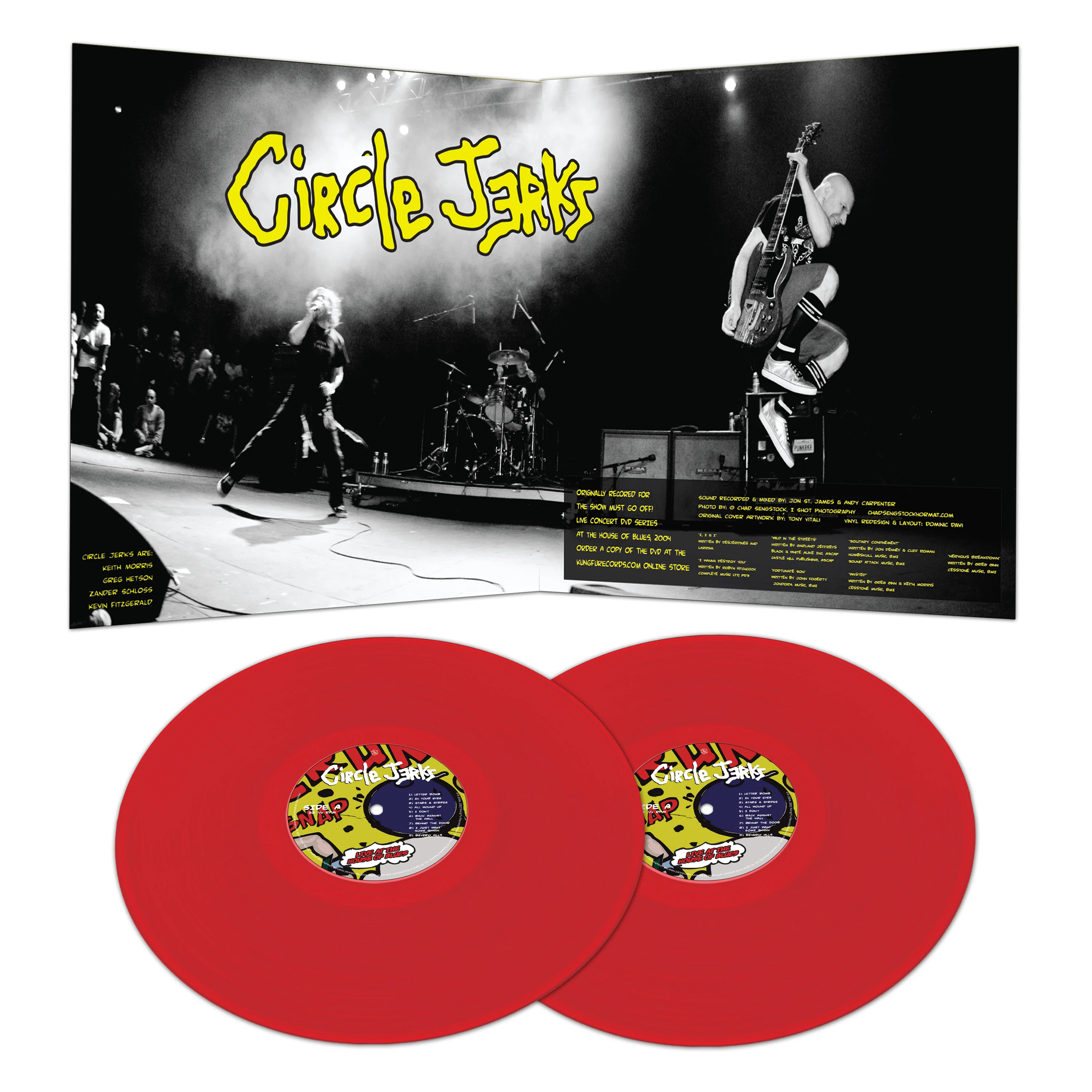Circle Jerks - Live At The House of Blues (Red Double Vinyl) - Image 3