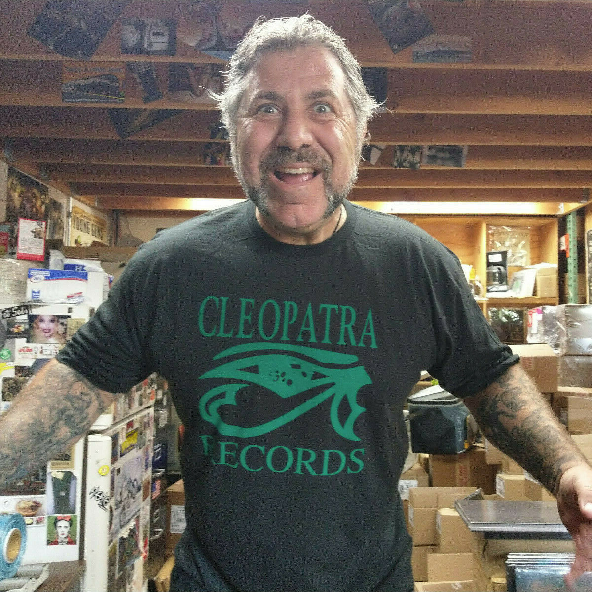 Cleopatra Records Logo (T-Shirt) - Image 4