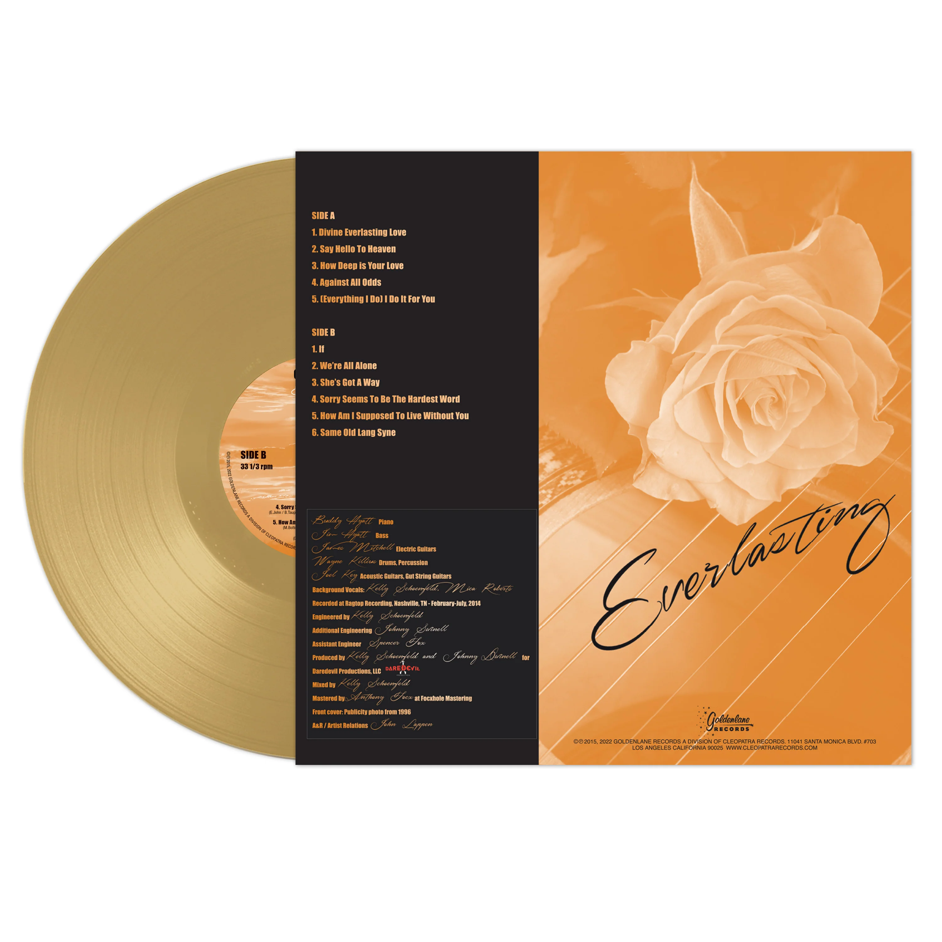 Collin Raye - Everlasting (Gold Vinyl) - Image 2