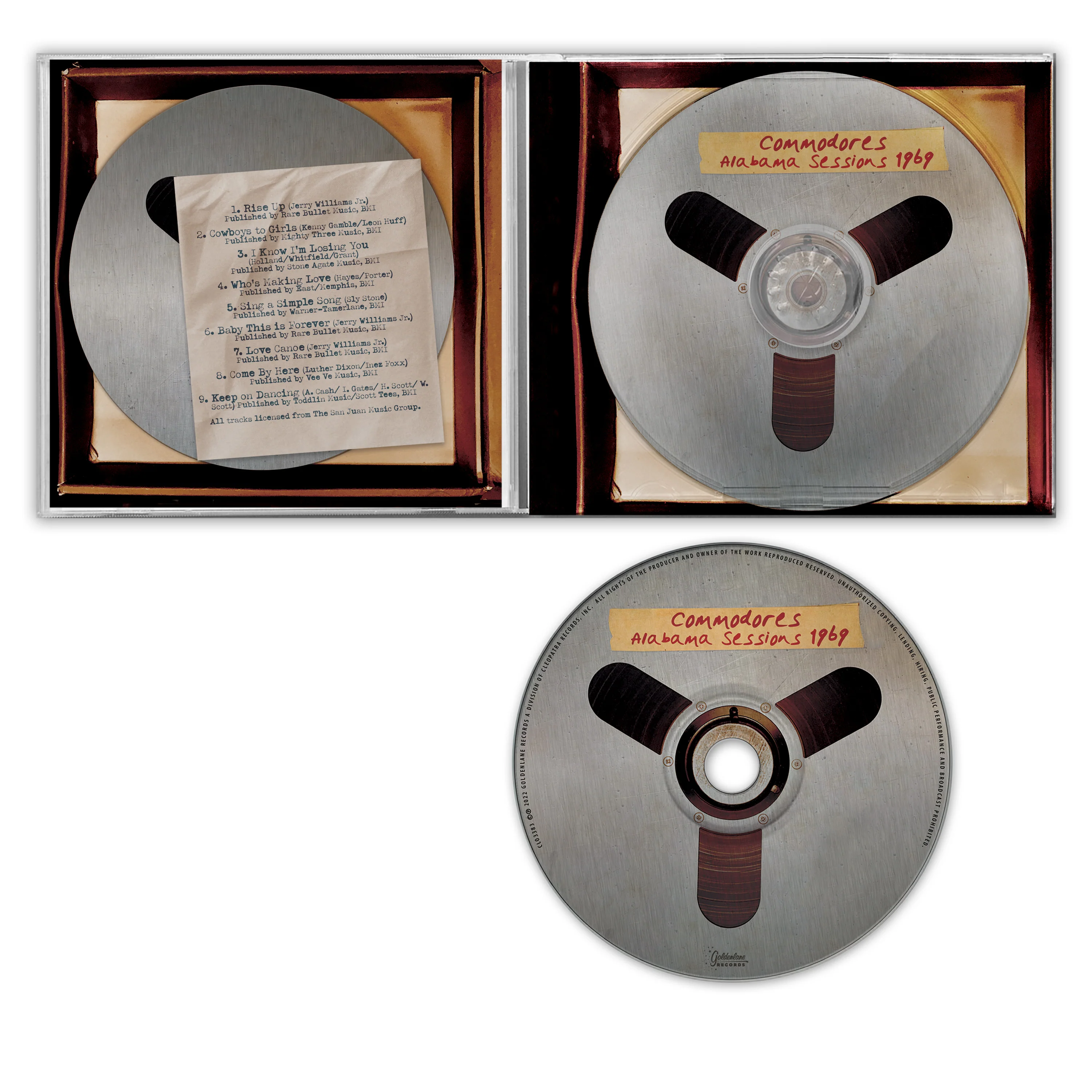 Commodores - Alabama '69 (CD) - Image 3