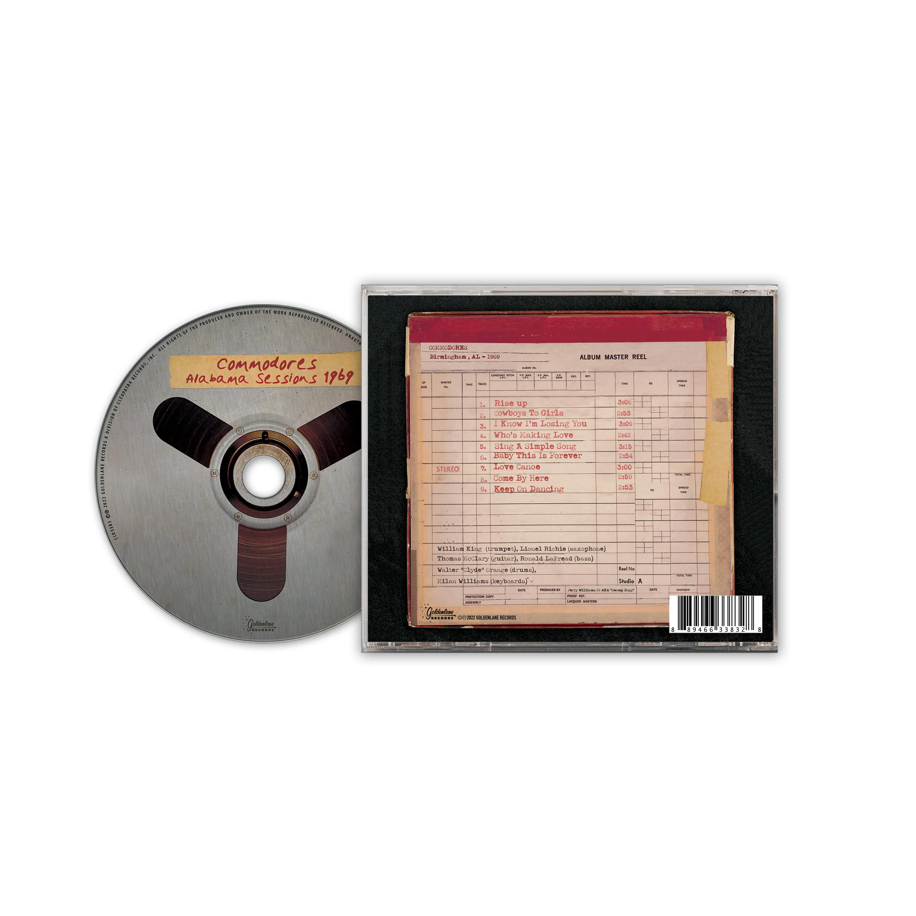 Commodores - Alabama '69 (CD) - Image 4