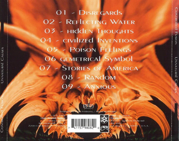 Controlled Fusion - Unnatural Causes (CD) - Image 2
