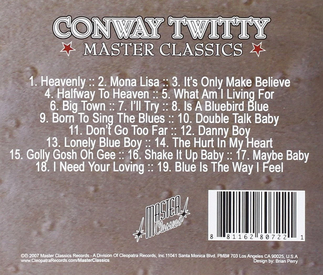 Conway Twitty - The Very Best Of (CD) - Image 2