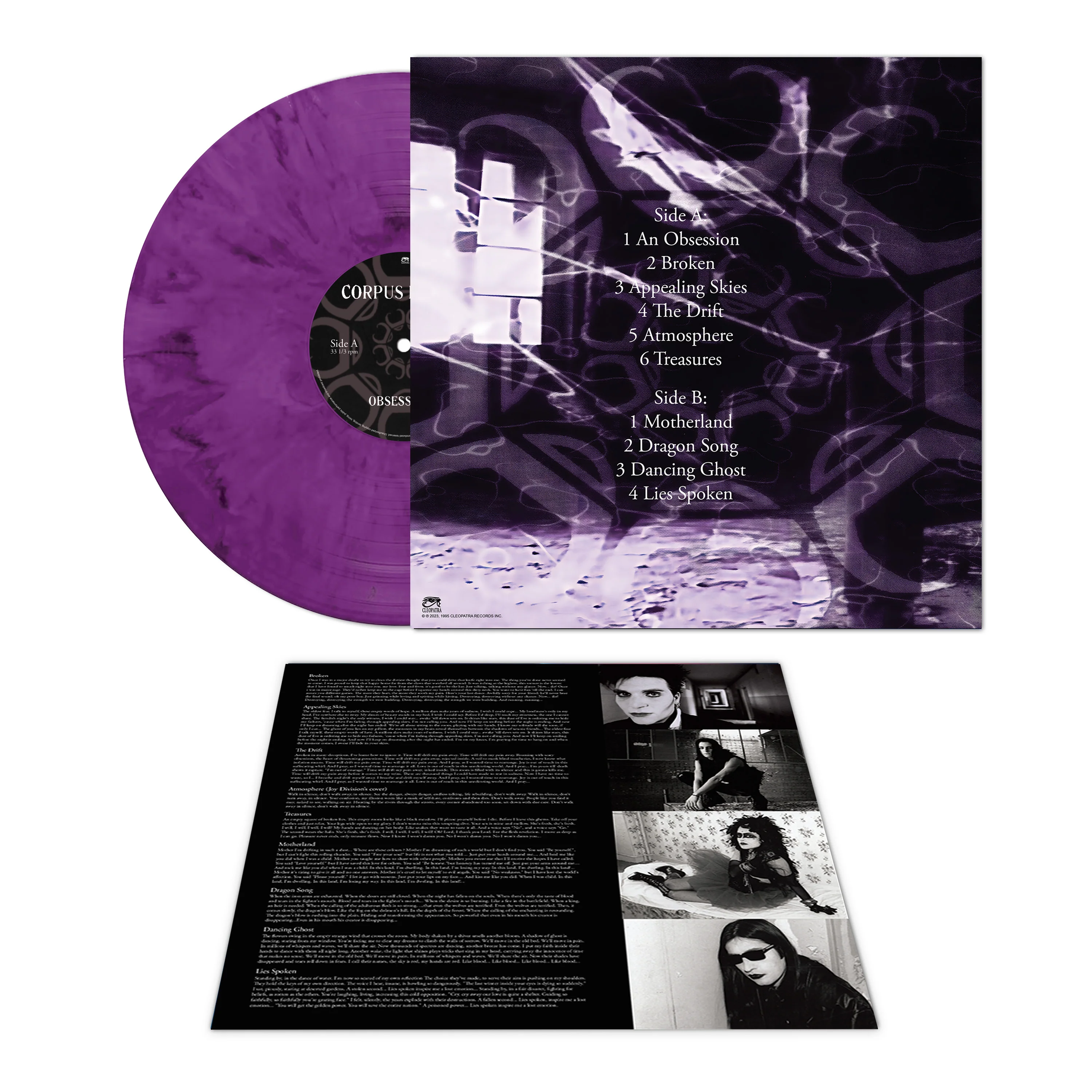 Corpus Delicti - Obsessions (Purple Marble Vinyl) - Image 2