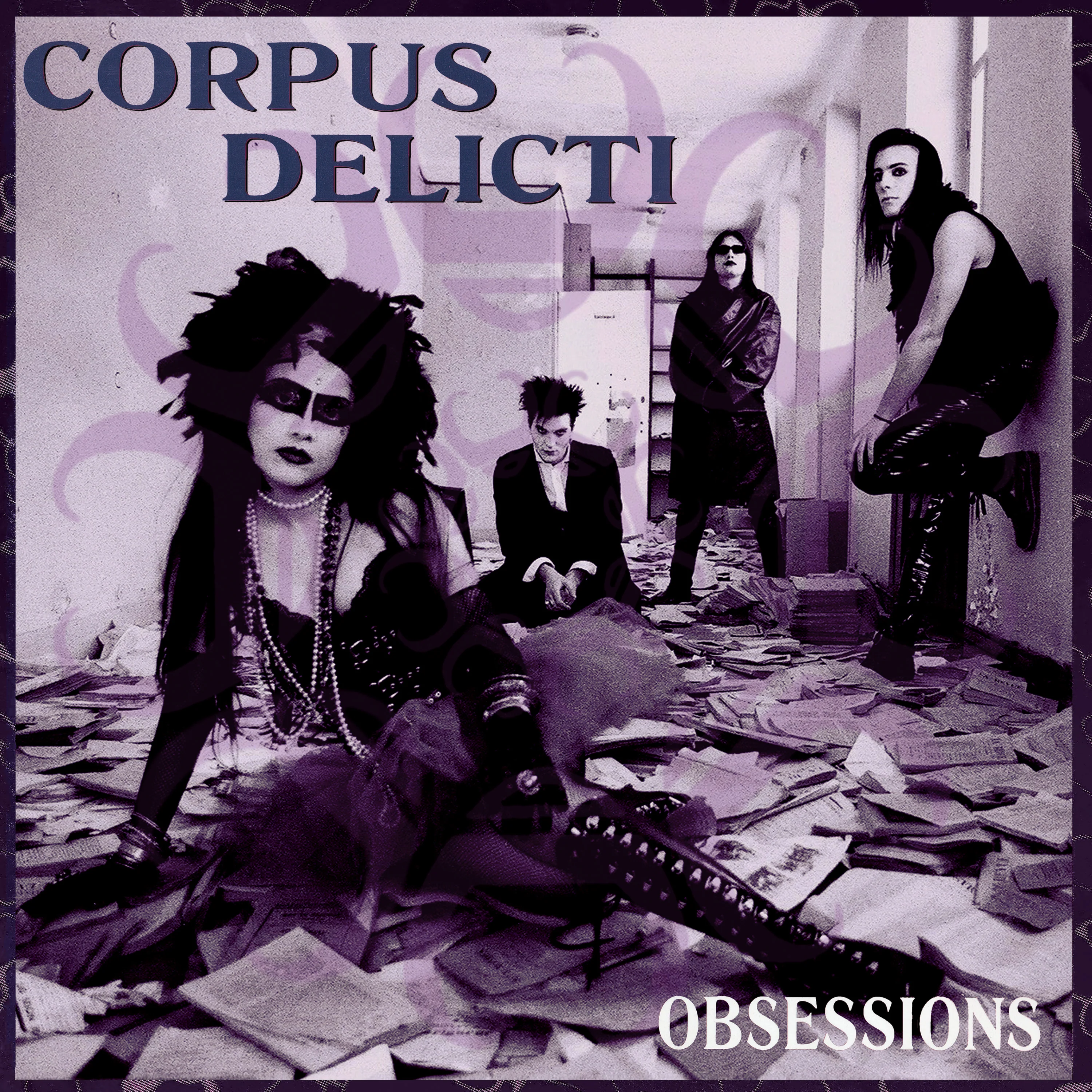 Corpus Delicti - Obsessions (Purple Marble Vinyl) - Image 3