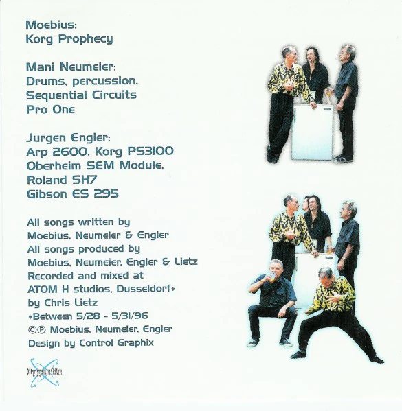 Cosmic Couriers - Other Places (CD)(Guru Guru Die Krupps Cluster)Out of Print - Image 3