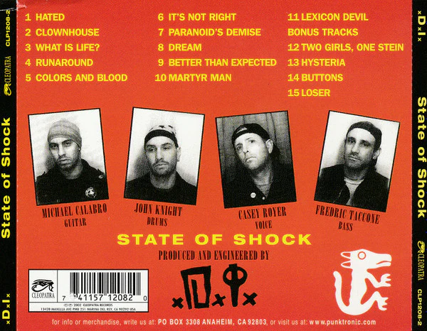 D.I. - State of Shock (CD) - Image 2