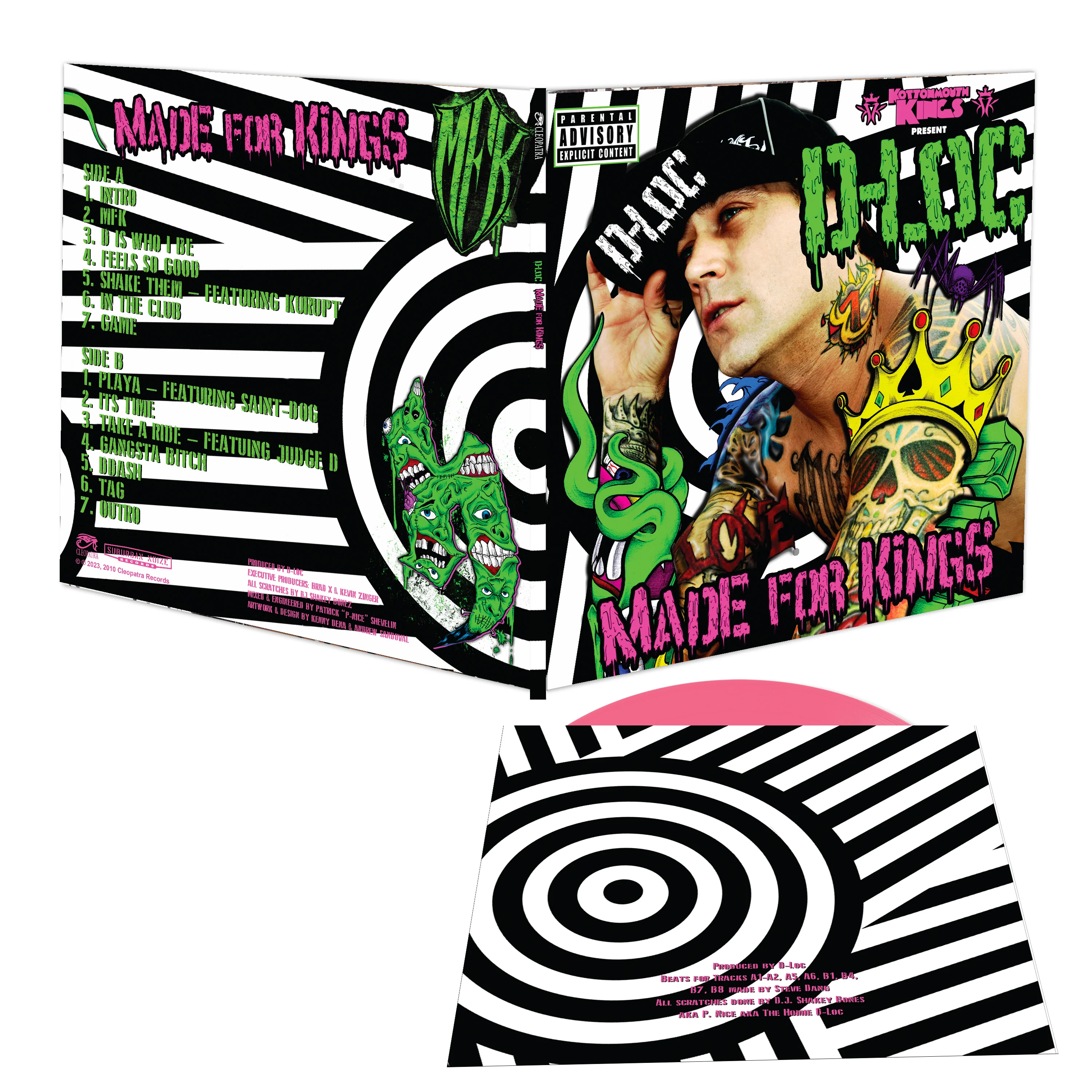 D-Loc - Made For Kings (Pink Vinyl) - Image 2