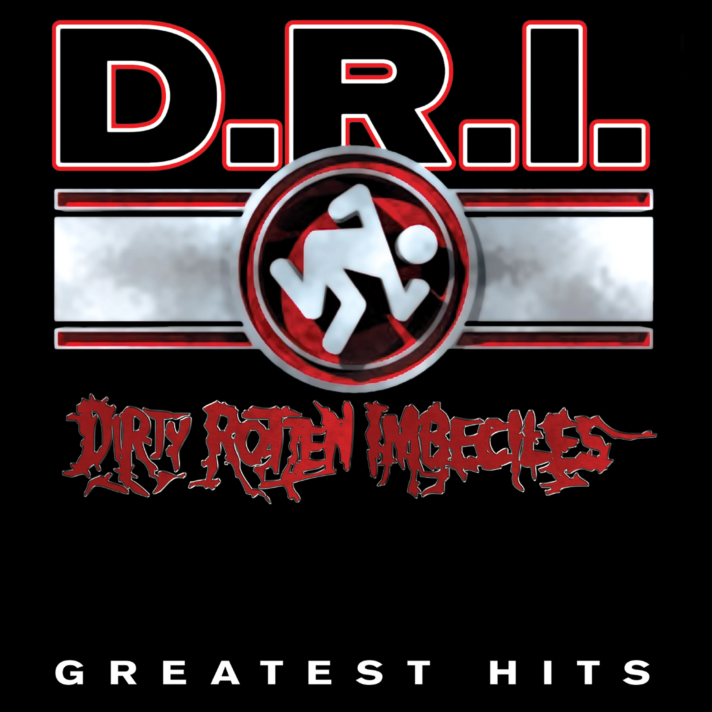 D.R.I. - Greatest Hits (Red-Silver Splatter Vinyl) - Image 3