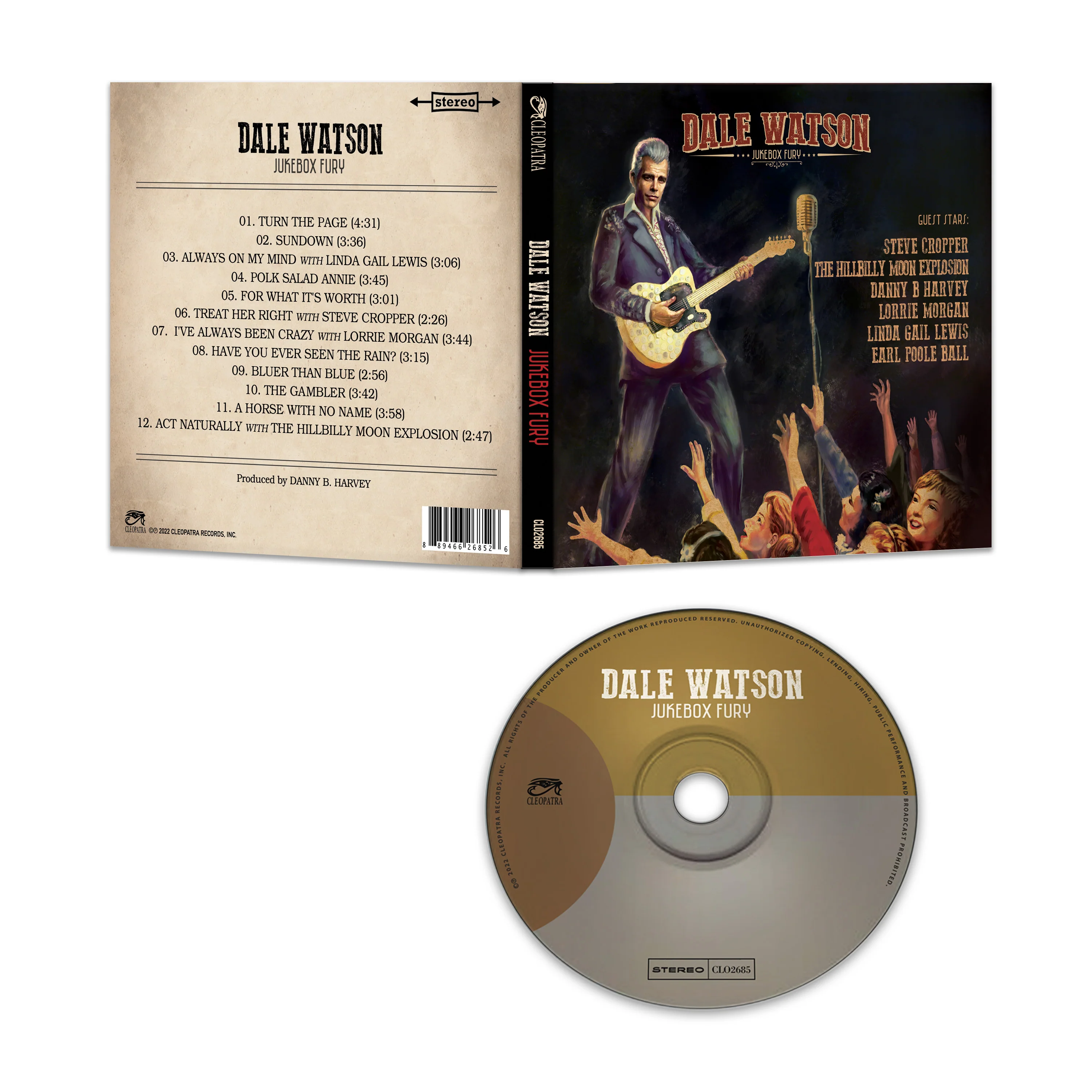 Dale Watson - Jukebox Fury (CD Digipak) - Image 2