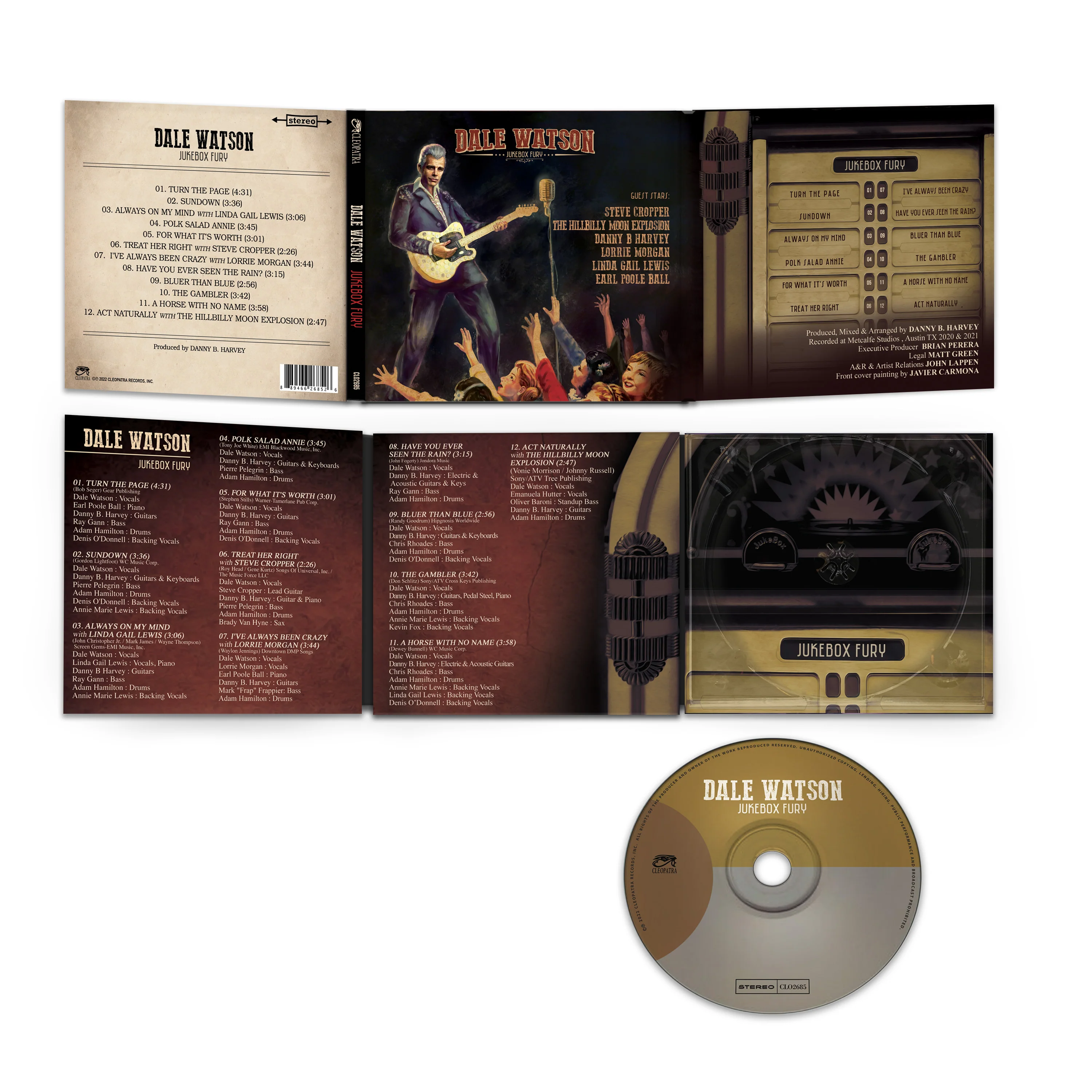 Dale Watson - Jukebox Fury (CD Digipak) - Image 3