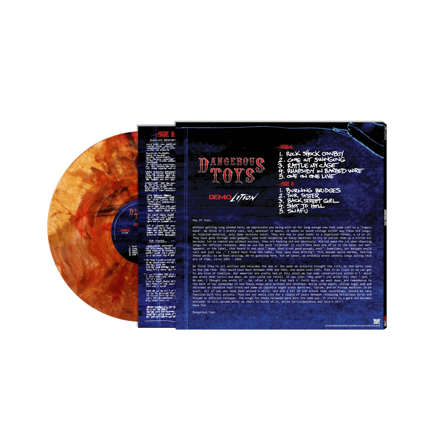 Dangerous Toys - Demolition (Vinyl LP + Tote Bag Bundle) - Image 6