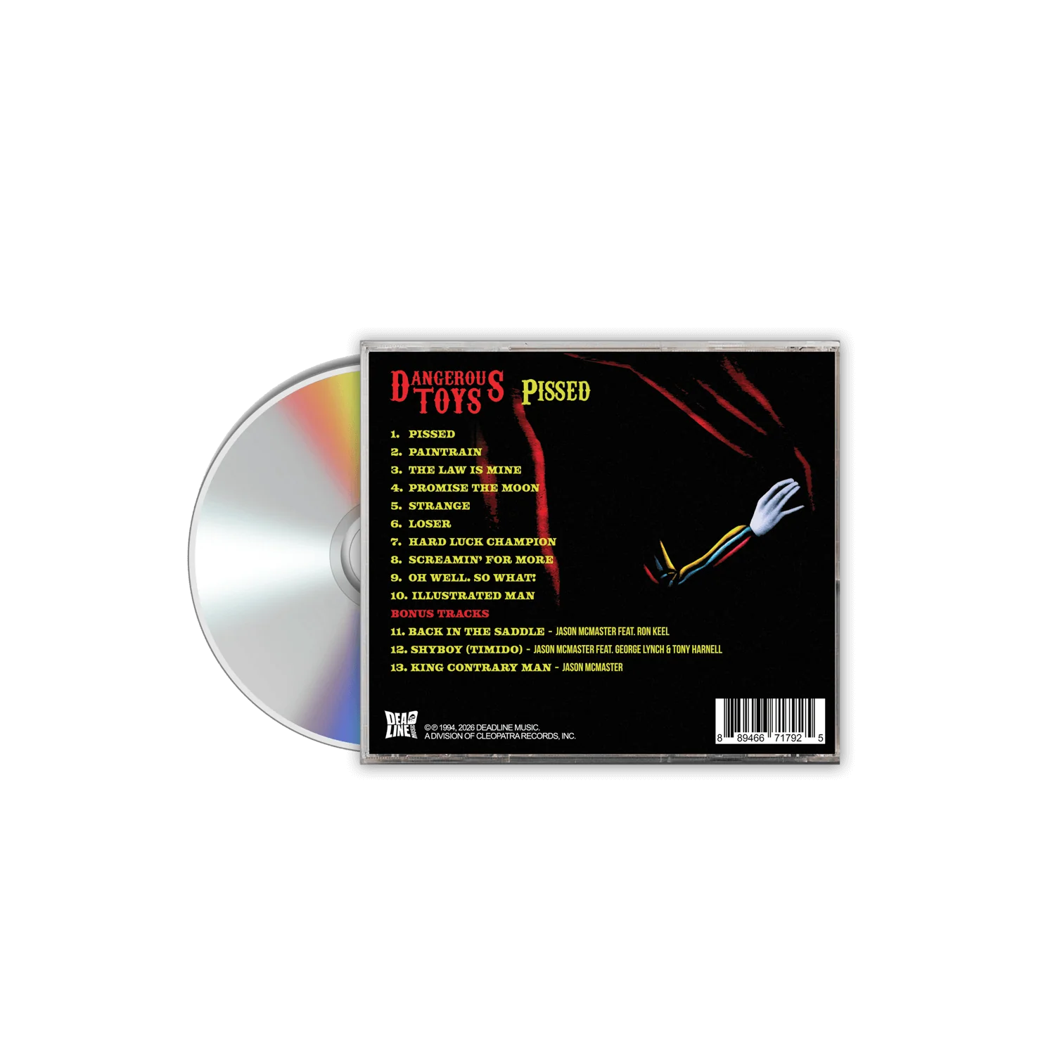 Dangerous Toys - Pissed - Deluxe Edition (CD) - Image 2