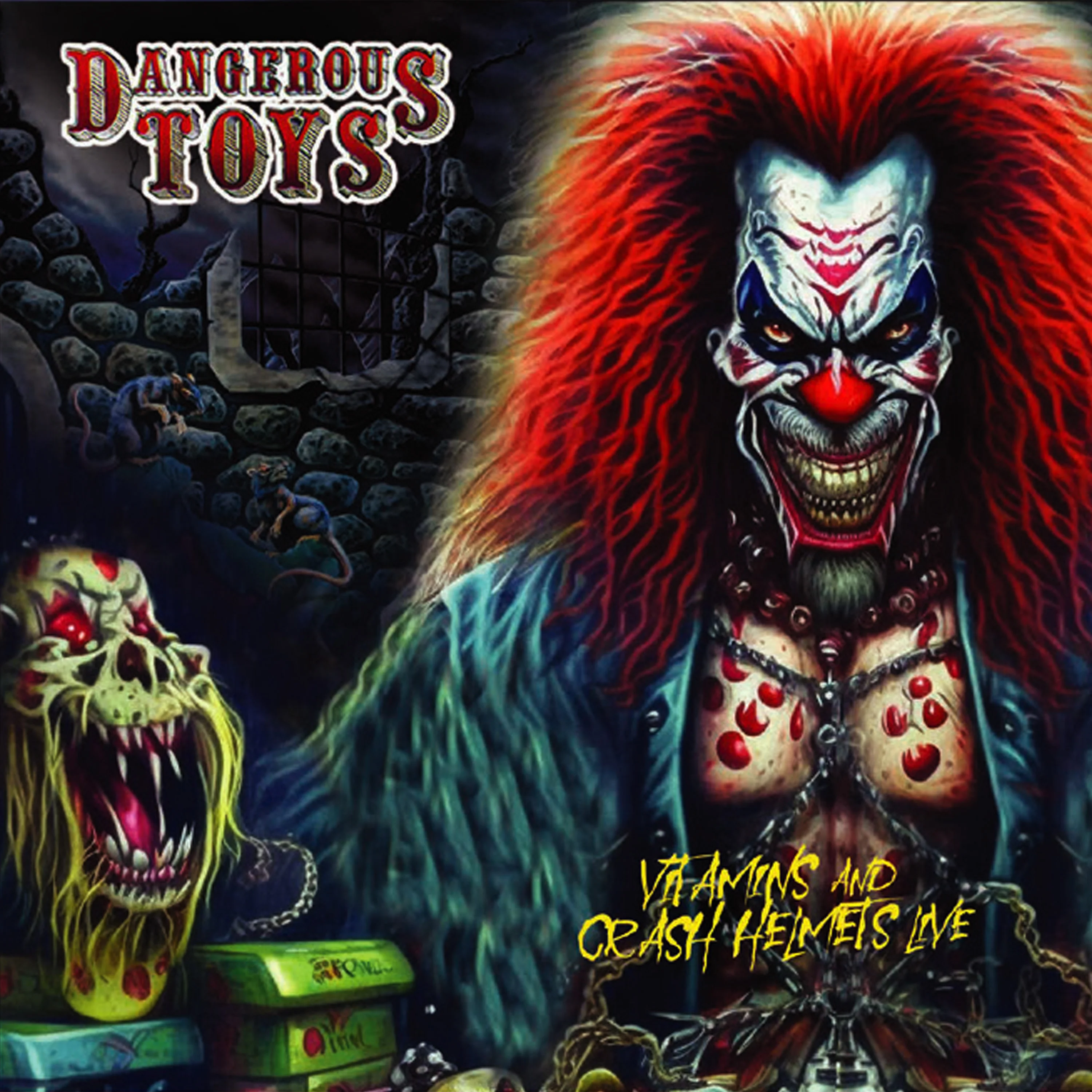 Dangerous Toys - Vitamins & Crash Helmets Live (CD) - Image 3