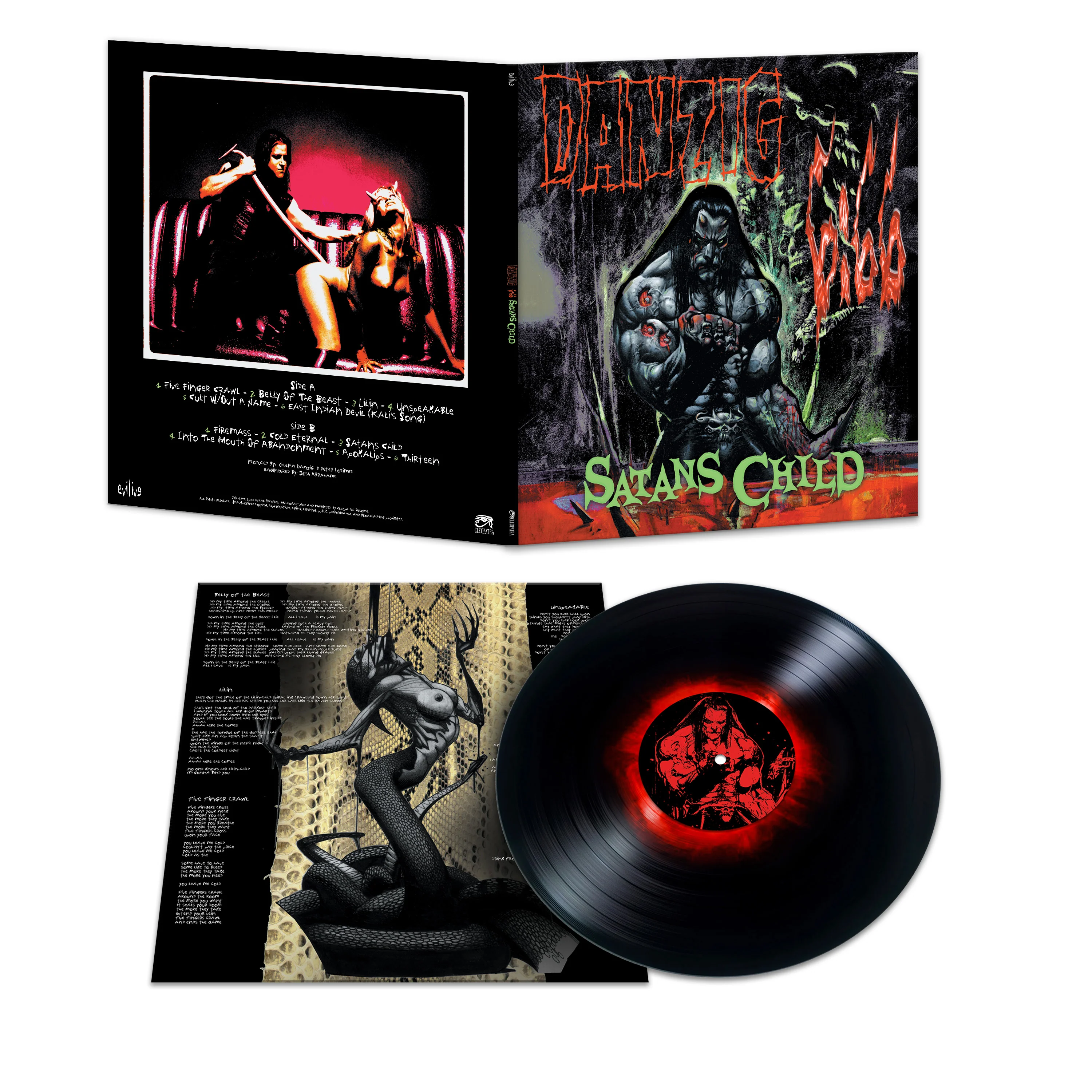 Danzig - 6:66 Satan's Child (Limited Edition Black Vinyl with a Splash of Blood Red) - Image 2