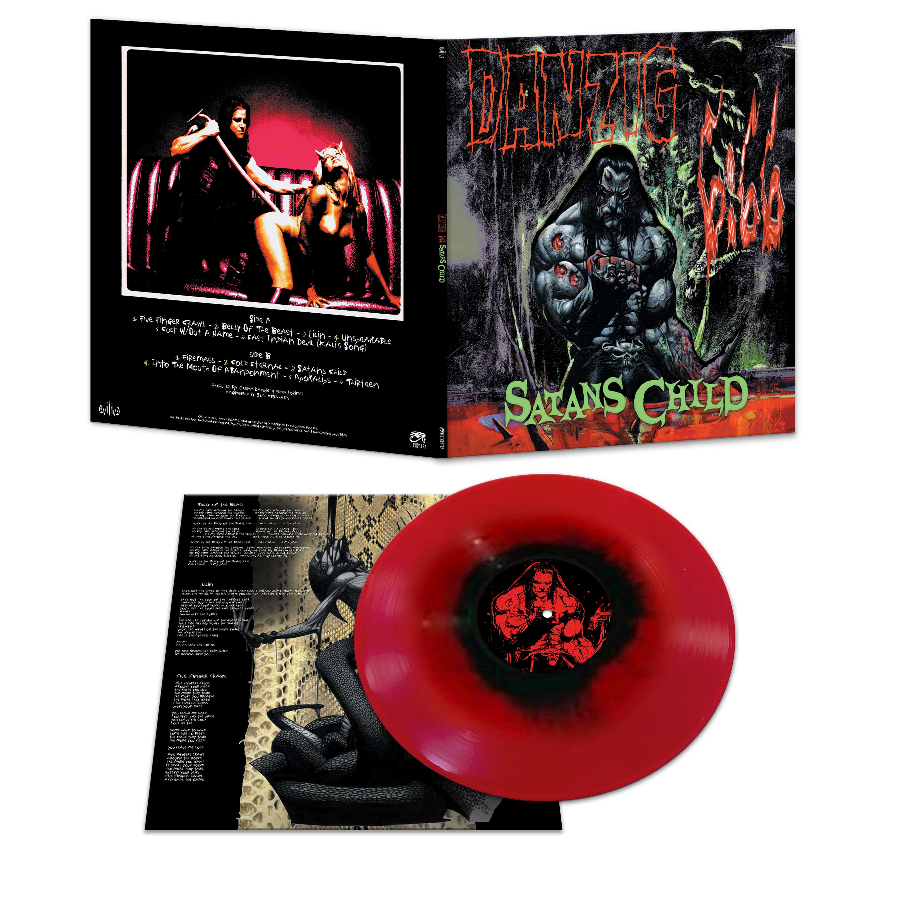 Danzig - 6:66 Satan's Child (Limited Edition Red-Black Haze Vinyl) - Image 3