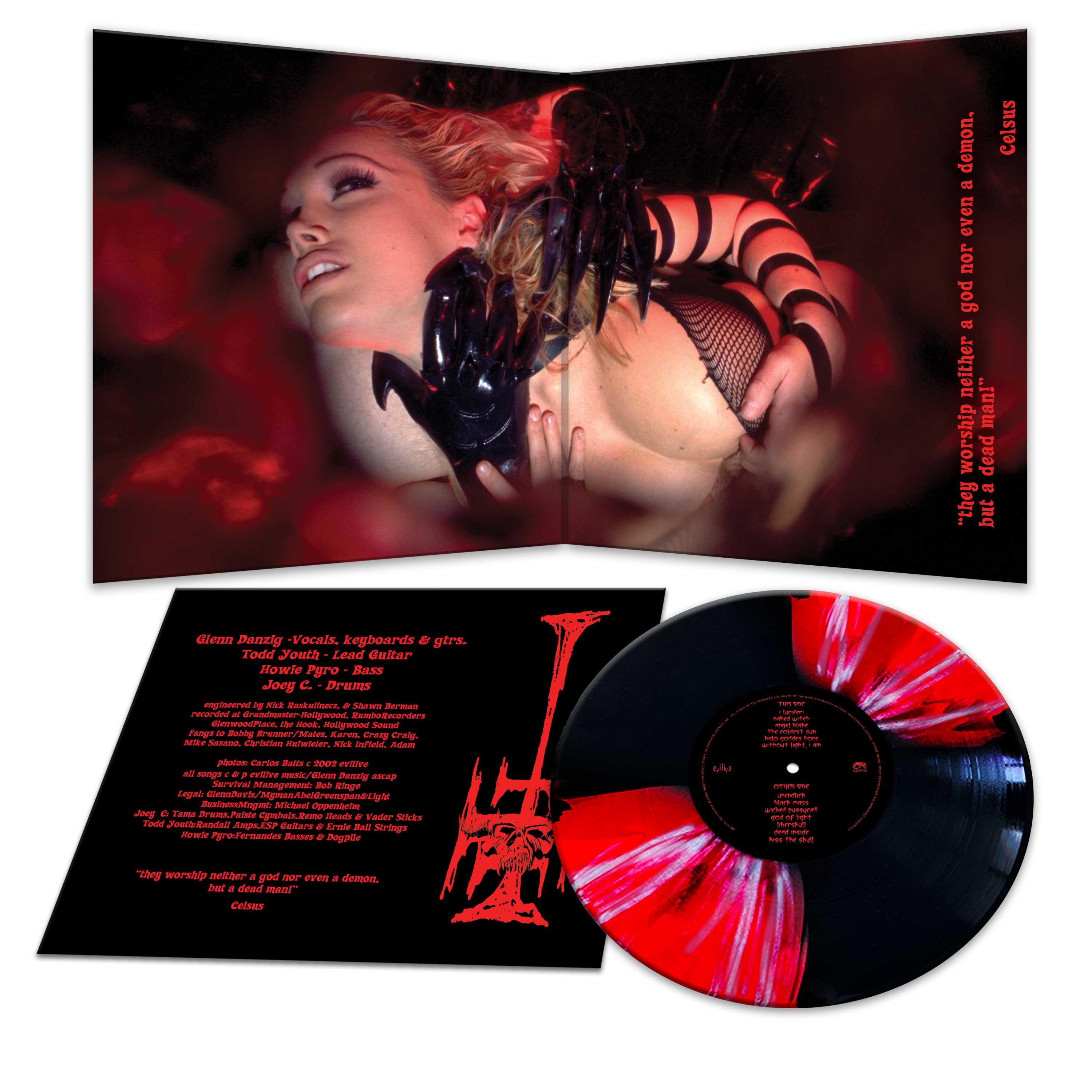 Danzig: 777 I Luciferi (Red-Black Butterfly Burst Vinyl) - Image 3