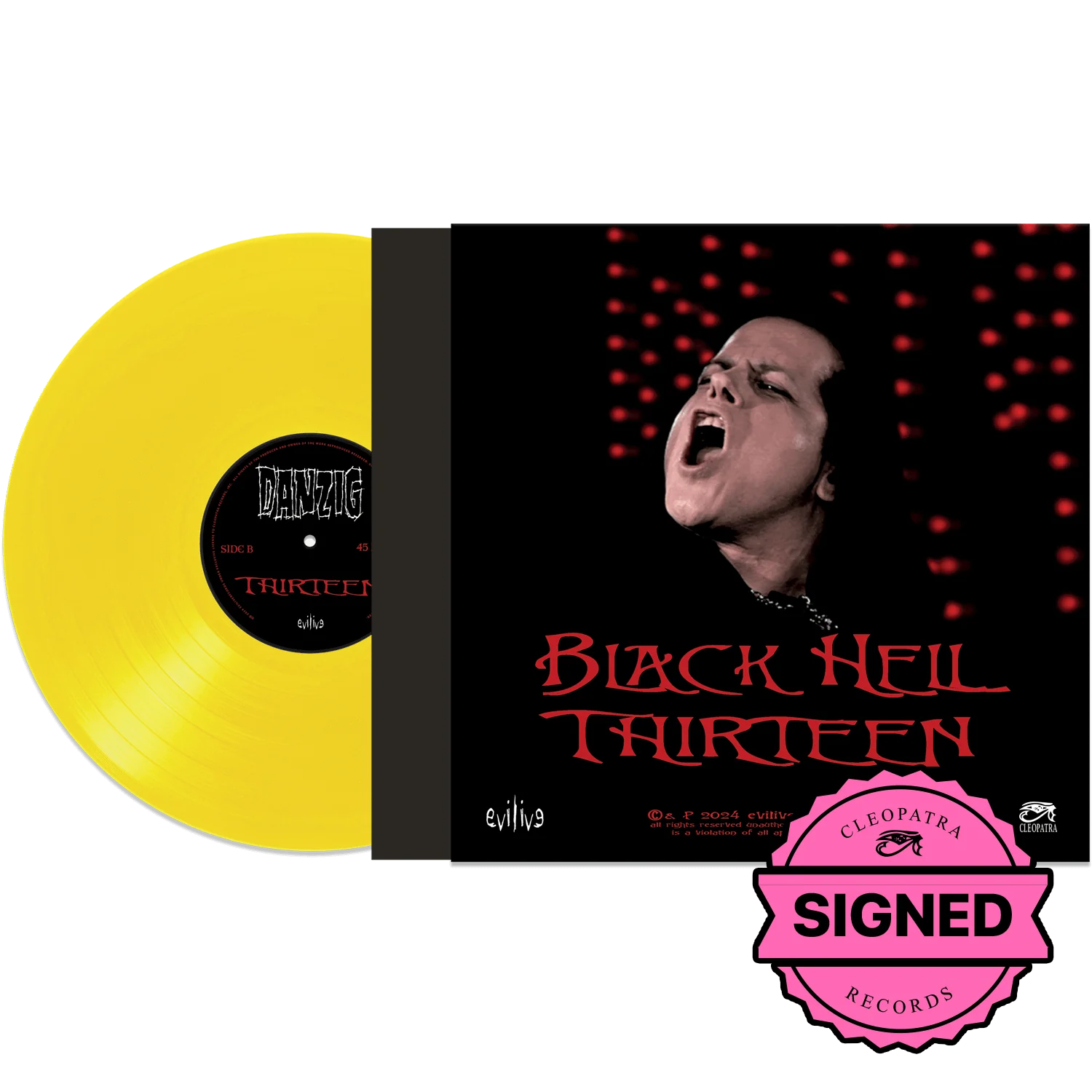 Danzig - Black Hell (Limited Edition Colored 12" Vinyl - Signed by Glenn Danzig) - Image 11