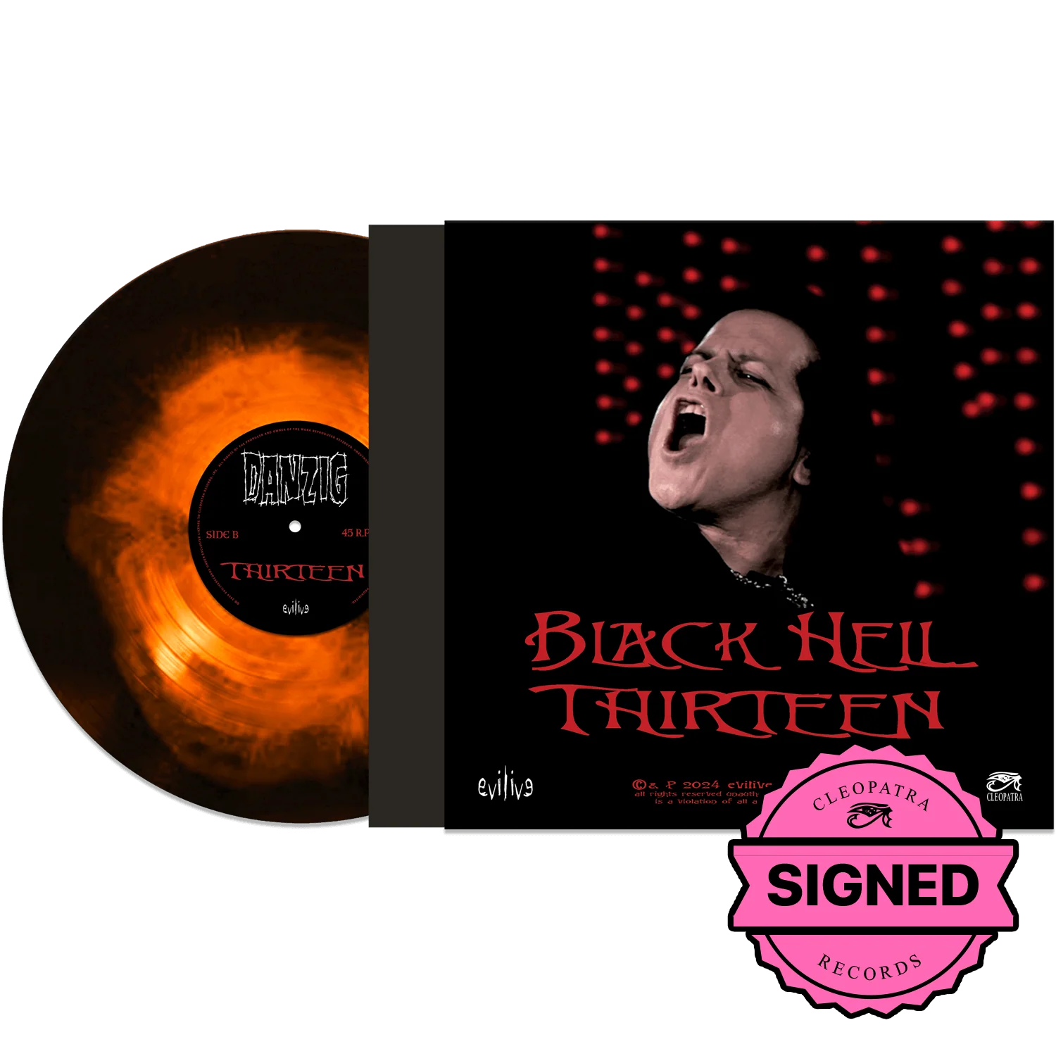 Danzig - Black Hell (Limited Edition Colored 12" Vinyl - Signed by Glenn Danzig) - Image 3