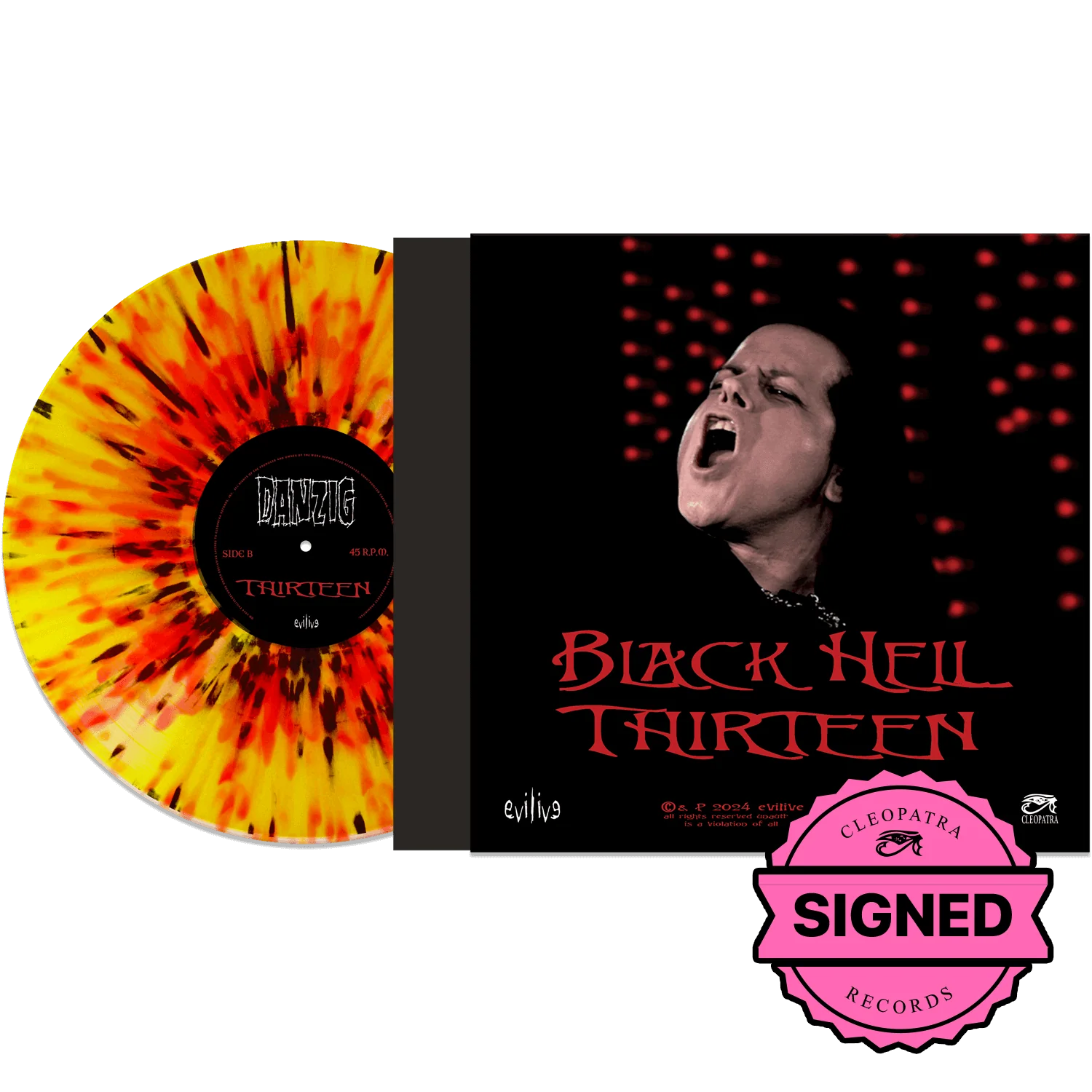 Danzig - Black Hell (Limited Edition Colored 12" Vinyl - Signed by Glenn Danzig) - Image 5