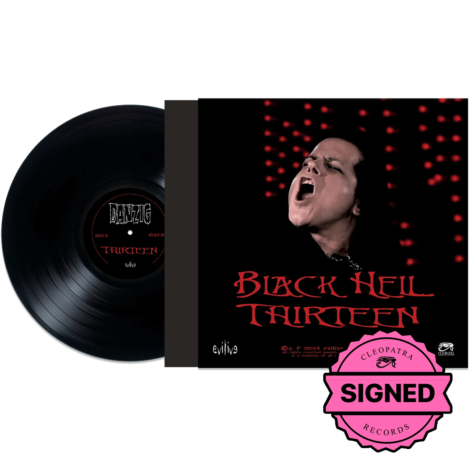 Danzig - Black Hell (Limited Edition Colored 12" Vinyl - Signed by Glenn Danzig) - Image 9