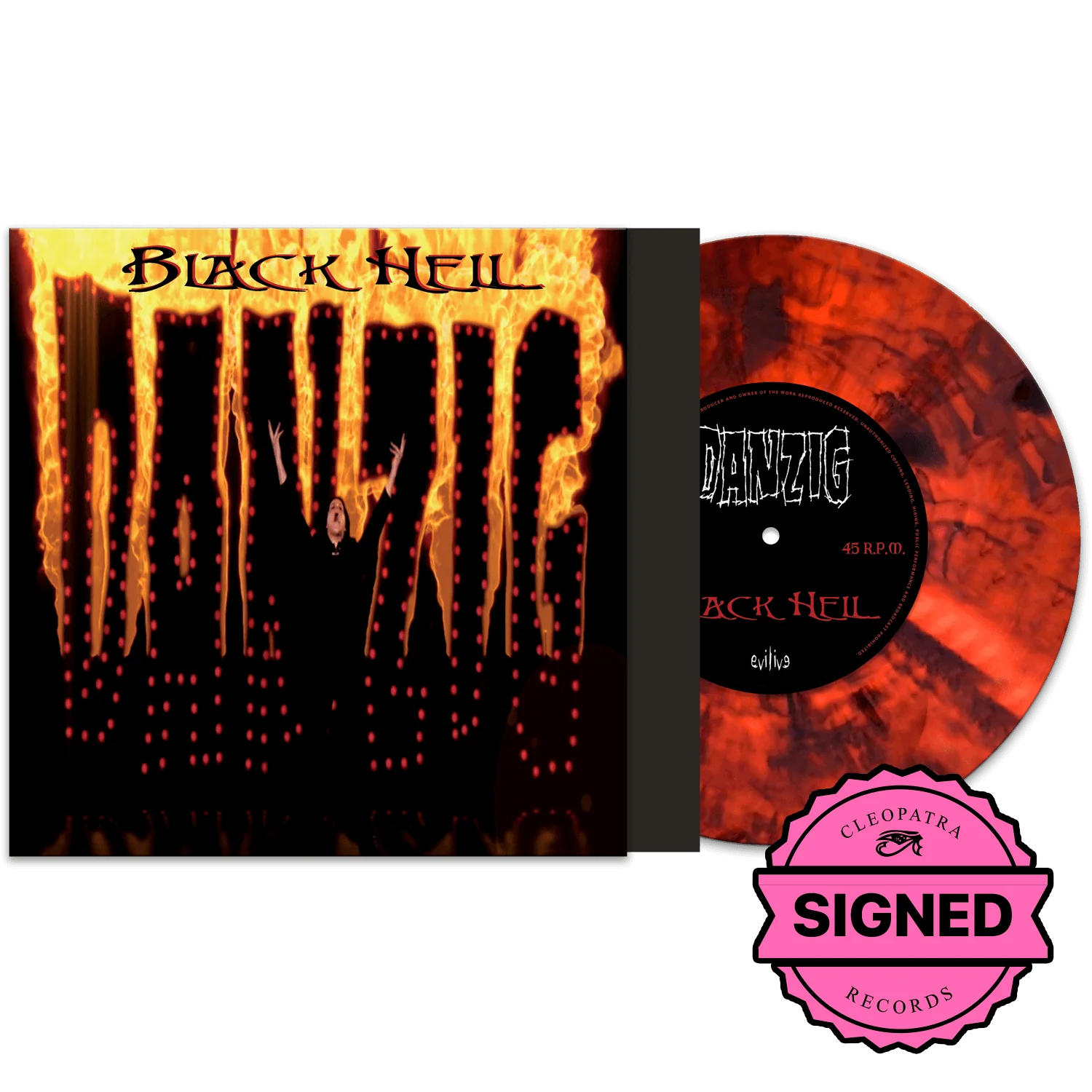 Danzig - Black Hell (Limited Edition Colored 7" Vinyl - Signed by Glenn Danzig) - Image 4