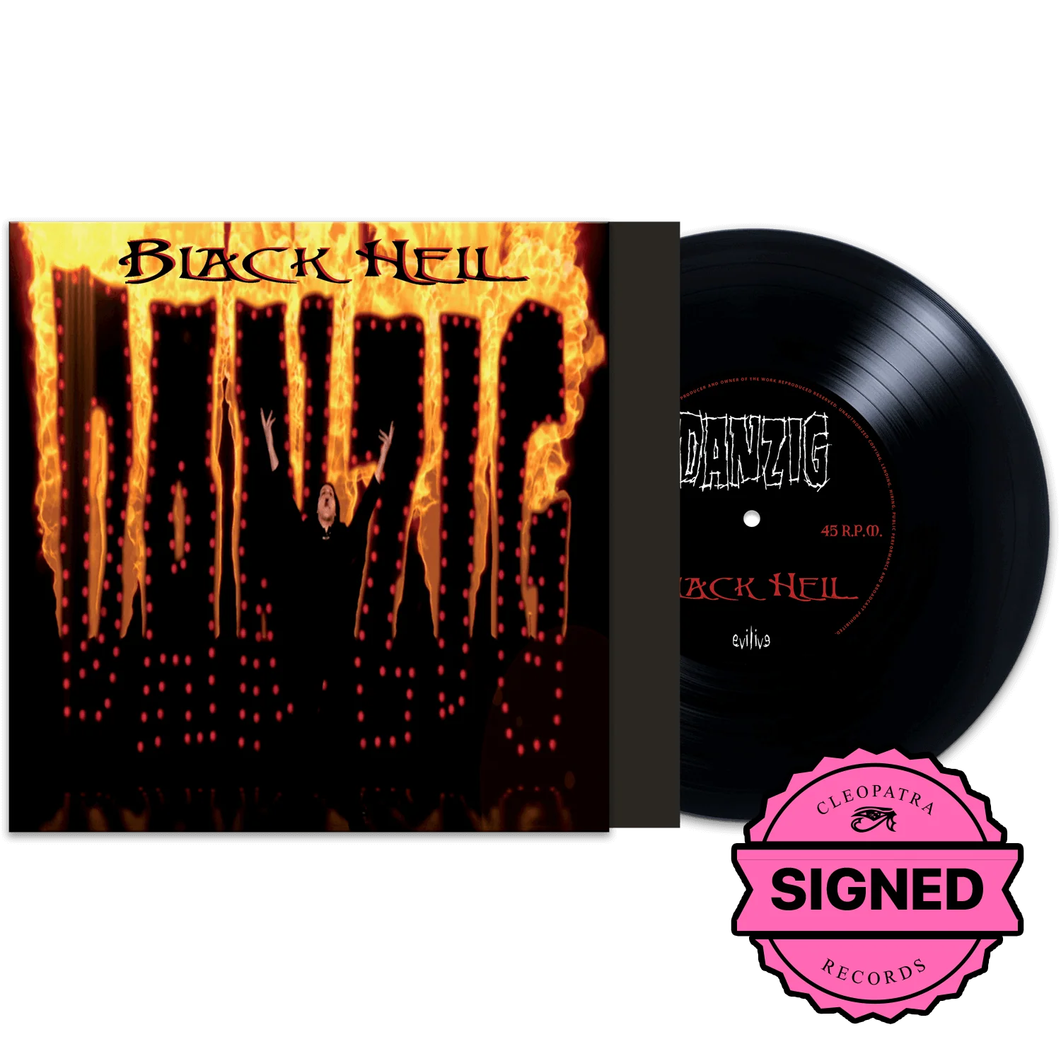 Danzig - Black Hell (Limited Edition Colored 7" Vinyl - Signed by Glenn Danzig) - Image 6
