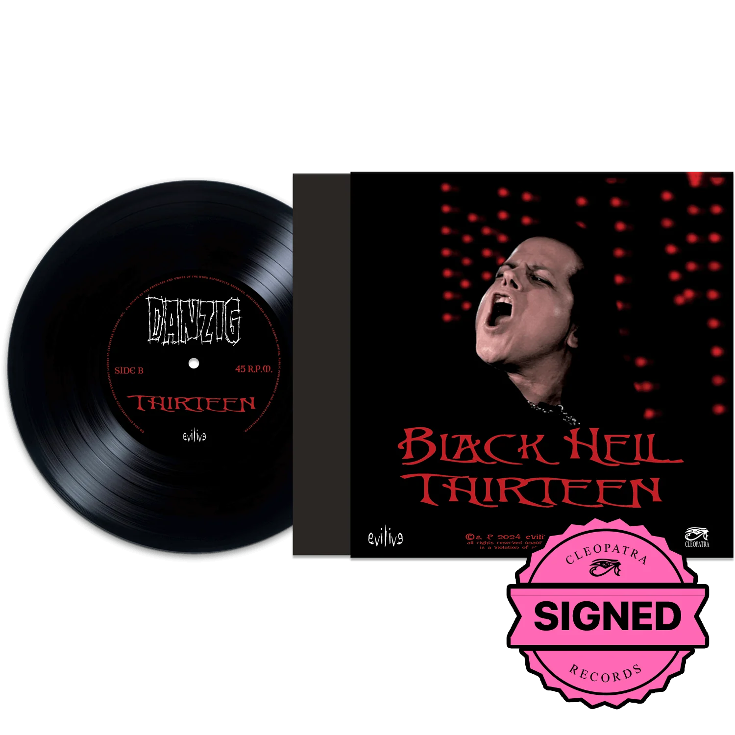 Danzig - Black Hell (Limited Edition Colored 7" Vinyl - Signed by Glenn Danzig) - Image 7