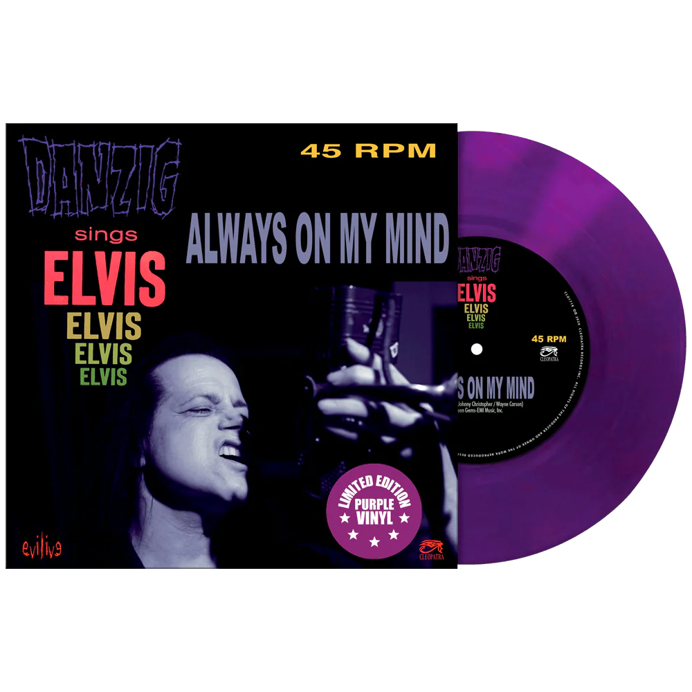 Danzig Sings Elvis - Always On My Mind (Limited Edition Colored 7" Vinyl) - Image 3