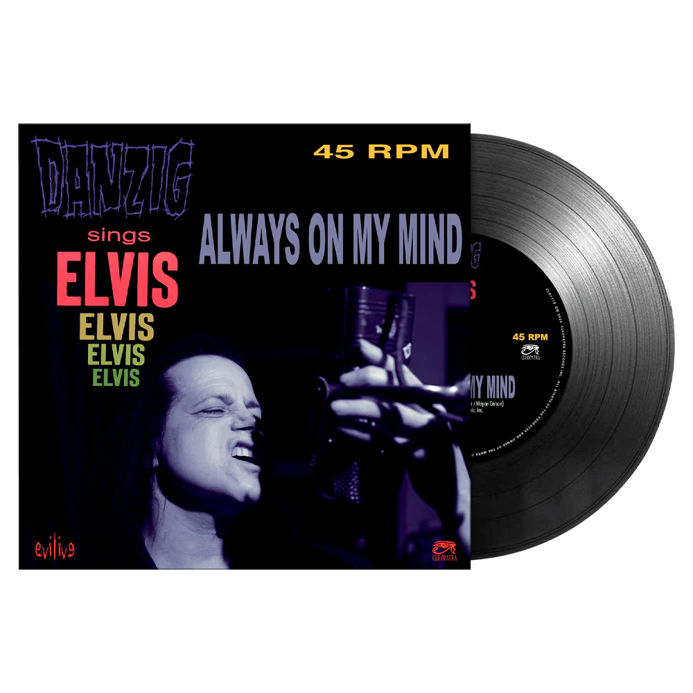 Danzig Sings Elvis - Always On My Mind (Limited Edition Colored 7" Vinyl) - Image 4
