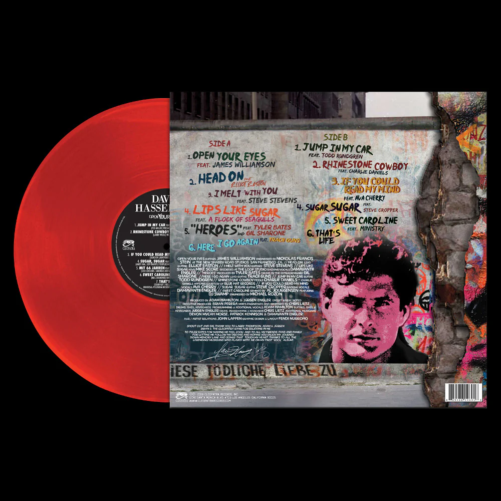 David Hasselhoff - Open Your Eyes (Limited Edition Colored Vinyl) - Image 2