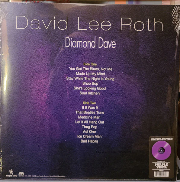 David Lee Roth - Diamond Dave (Limited Edition Purple Vinyl) - Image 2