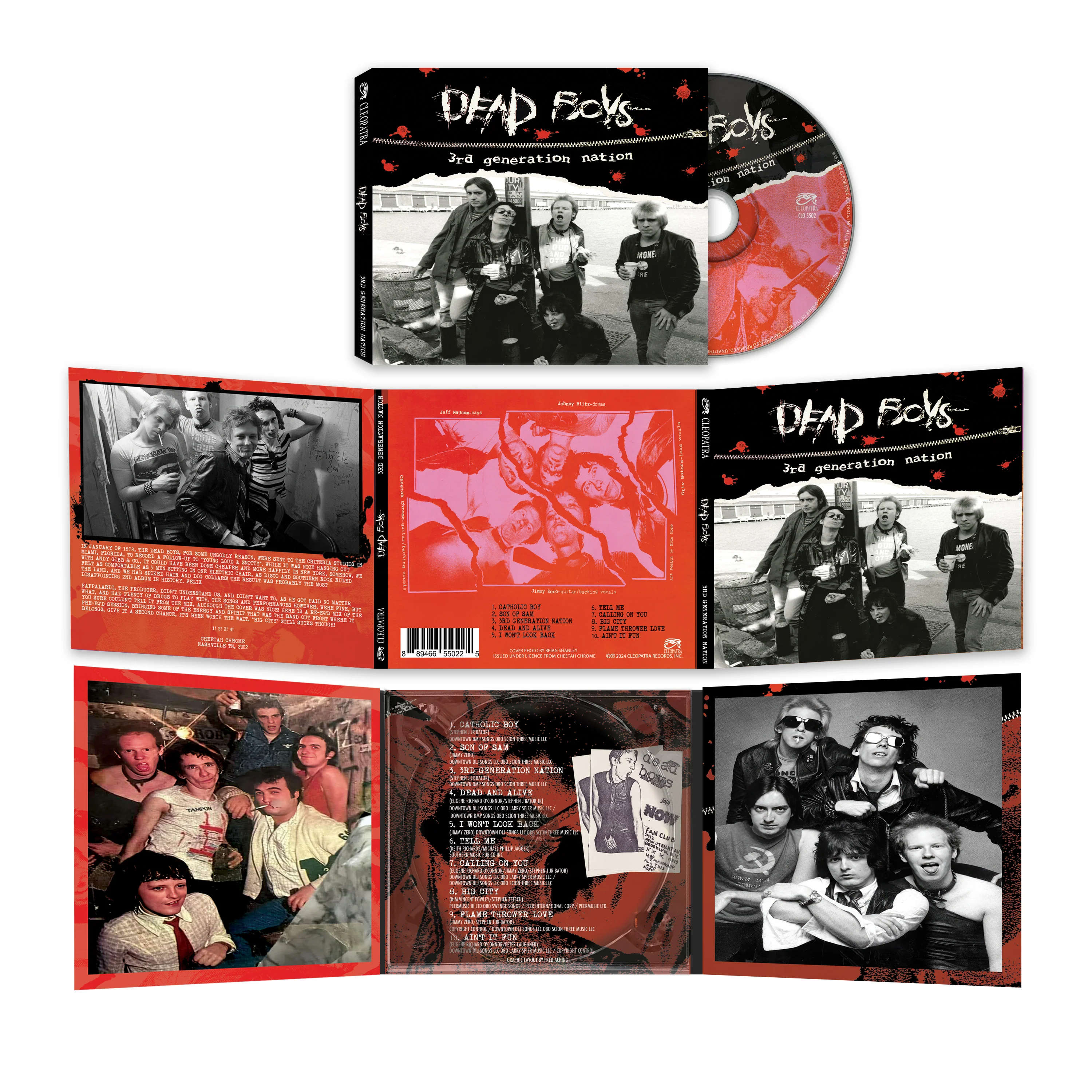 Dead Boys - 3rd Generation Nation (CD) - Image 2