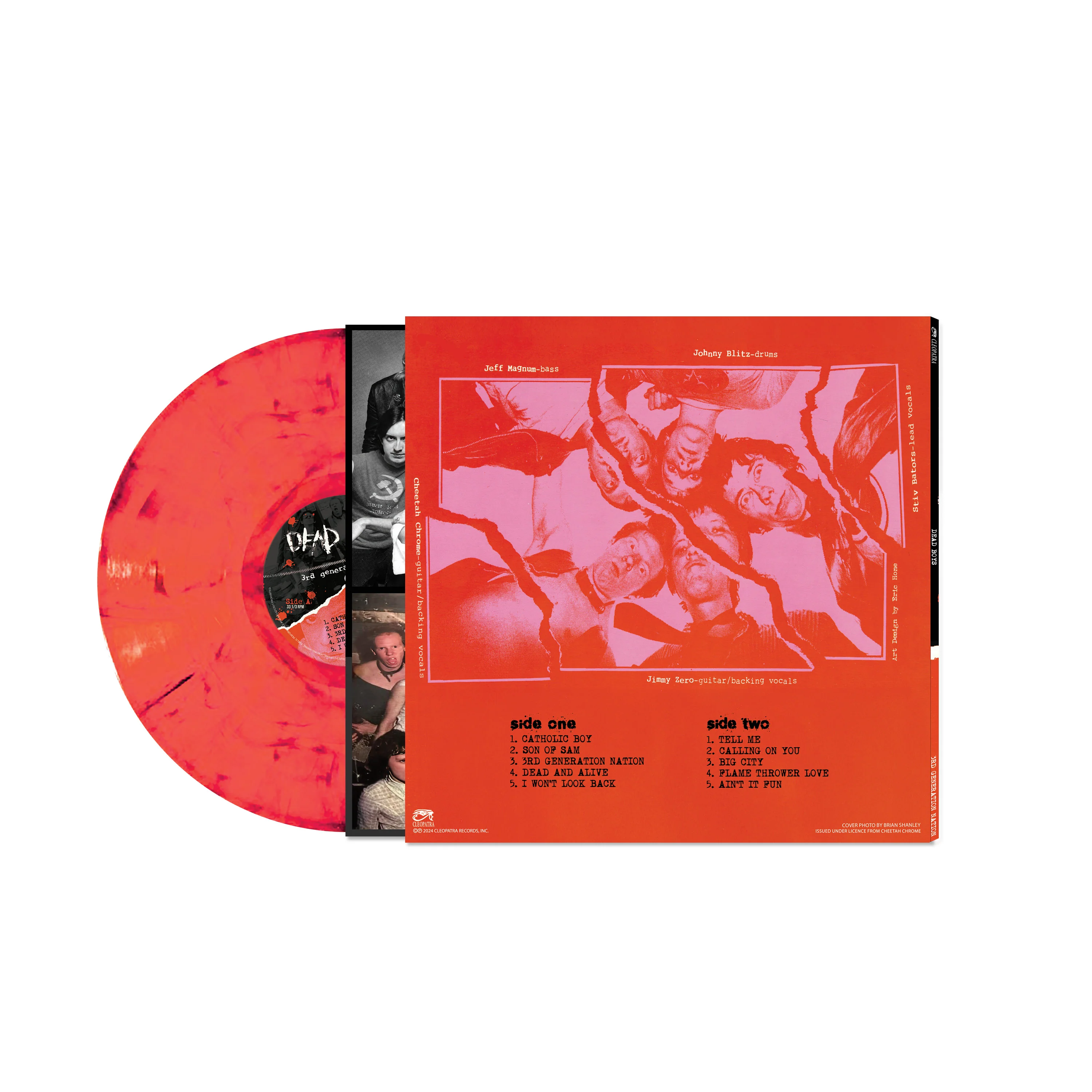 Dead Boys - 3rd Generation Nation (Red Marble Vinyl) - Image 2