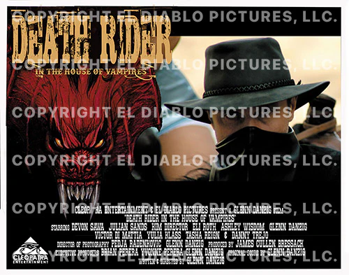 Death Rider - In The House of Vampires - 6x Lobby Cards (11” x 14") - Image 5