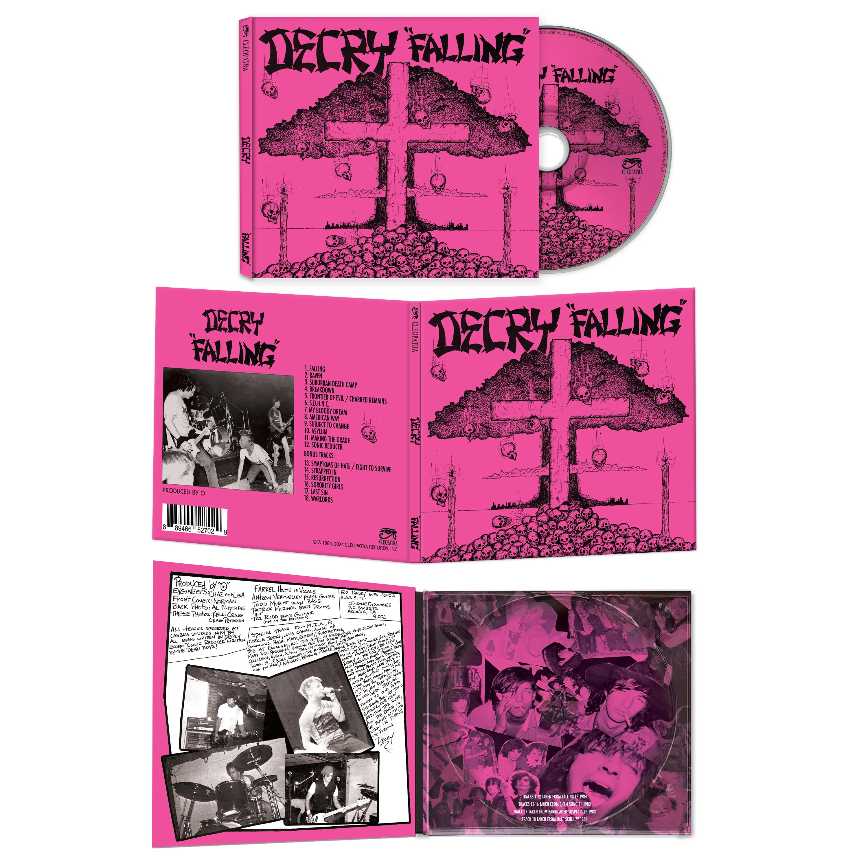 Decry - Falling (CD) - Image 2