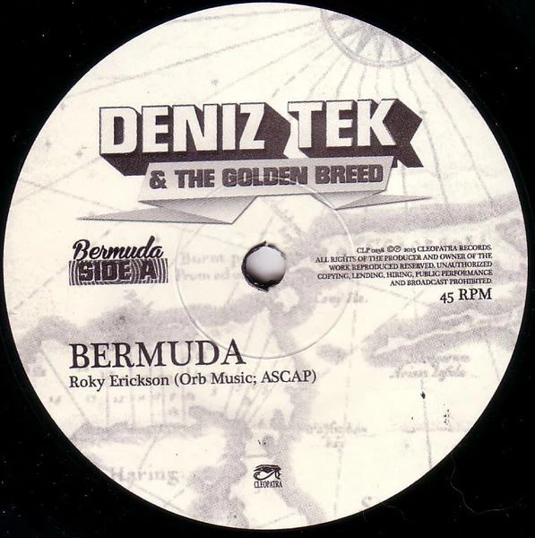 Deniz Tek & The Golden Breed - Bermuda (7" EP) - Image 3