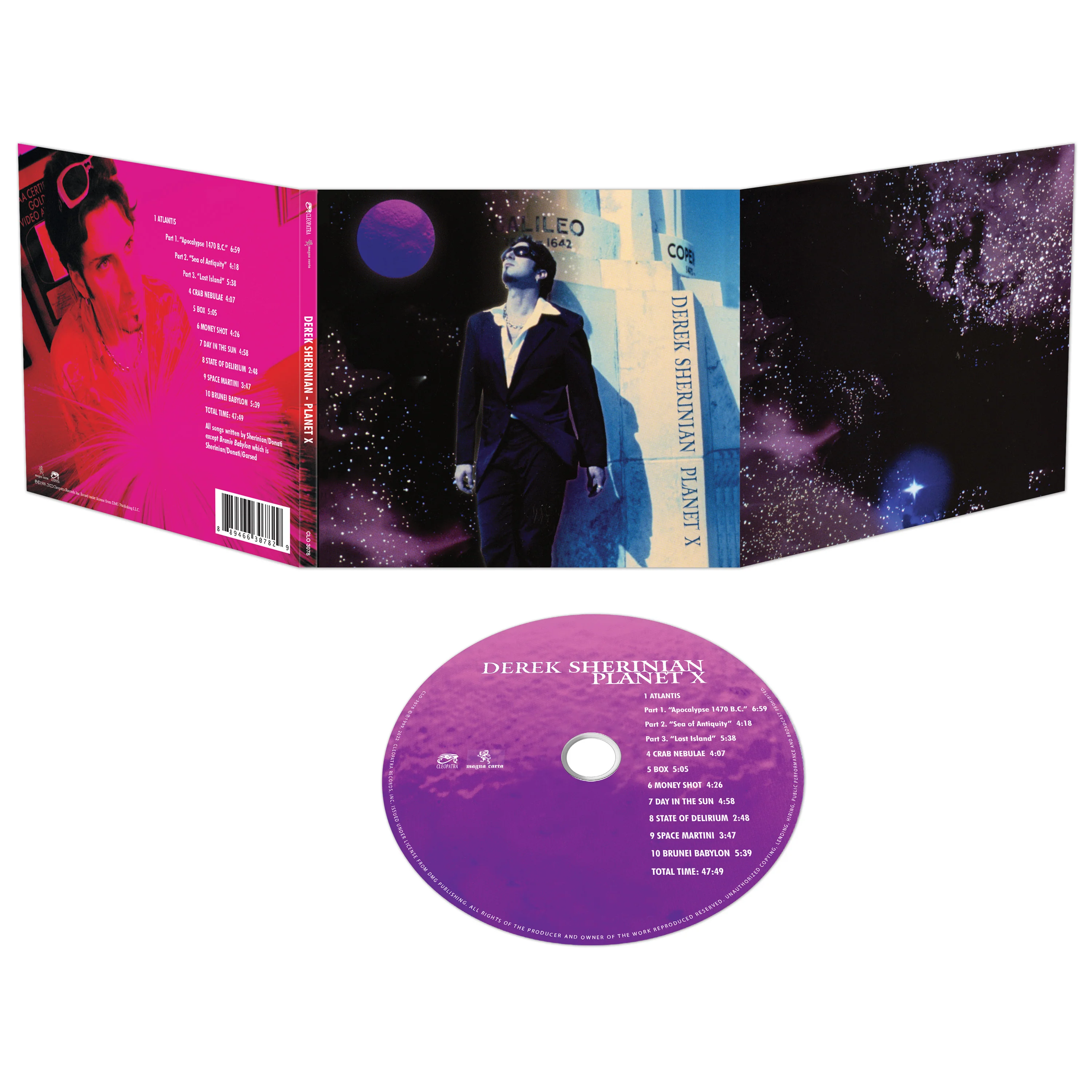 Derek Sherinian - Planet X (CD Digipak) - Image 2