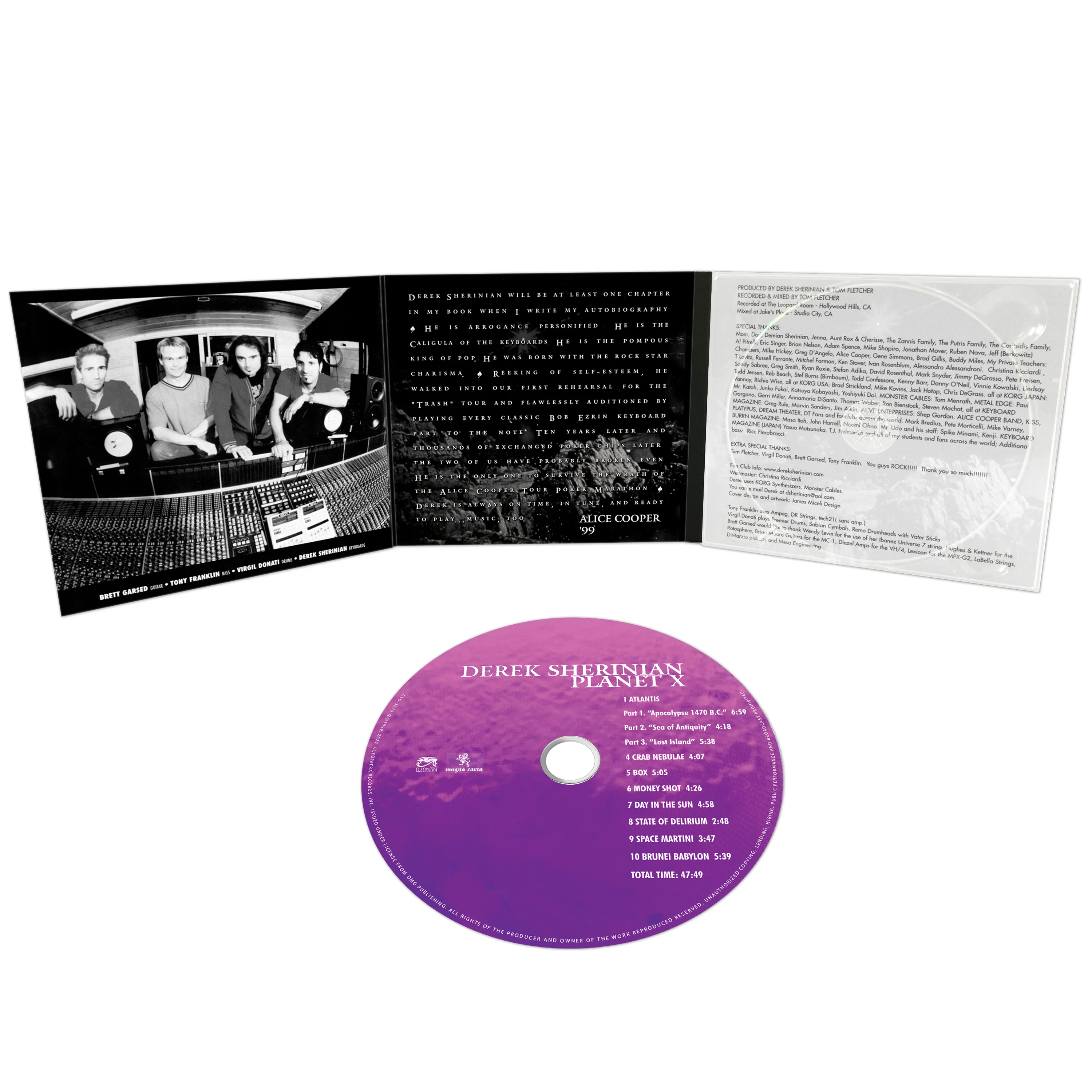 Derek Sherinian - Planet X (CD Digipak) - Image 3