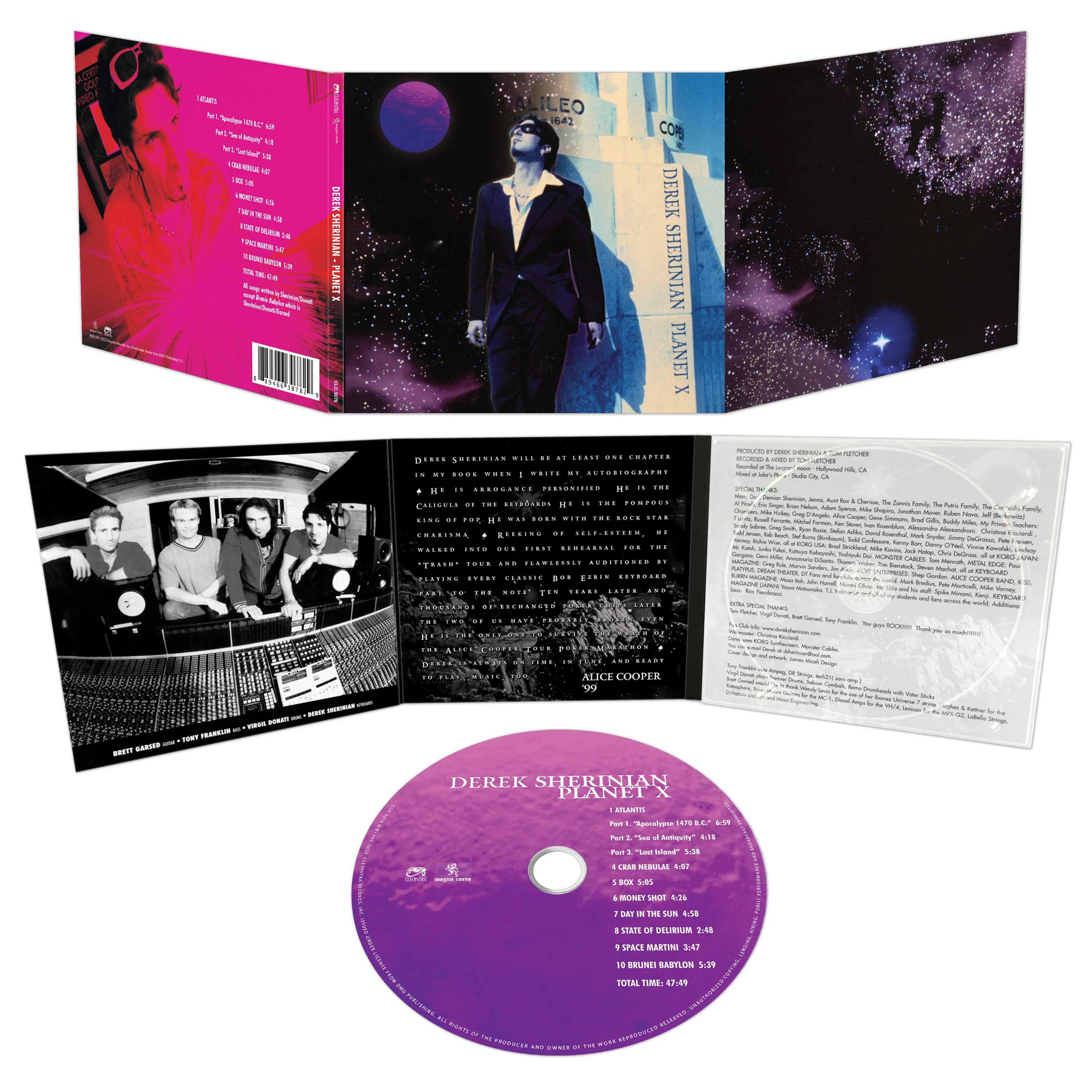 Derek Sherinian - Planet X (CD Digipak) - Image 4