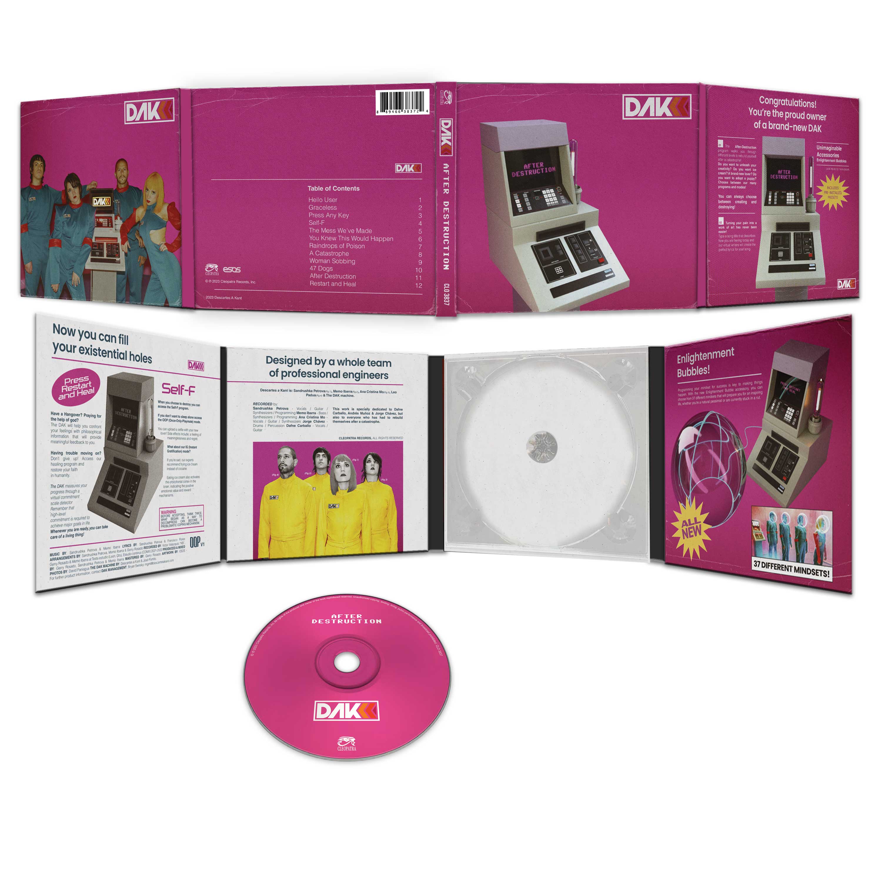 Descartes A Kant - After Destruction (CD) - Image 3