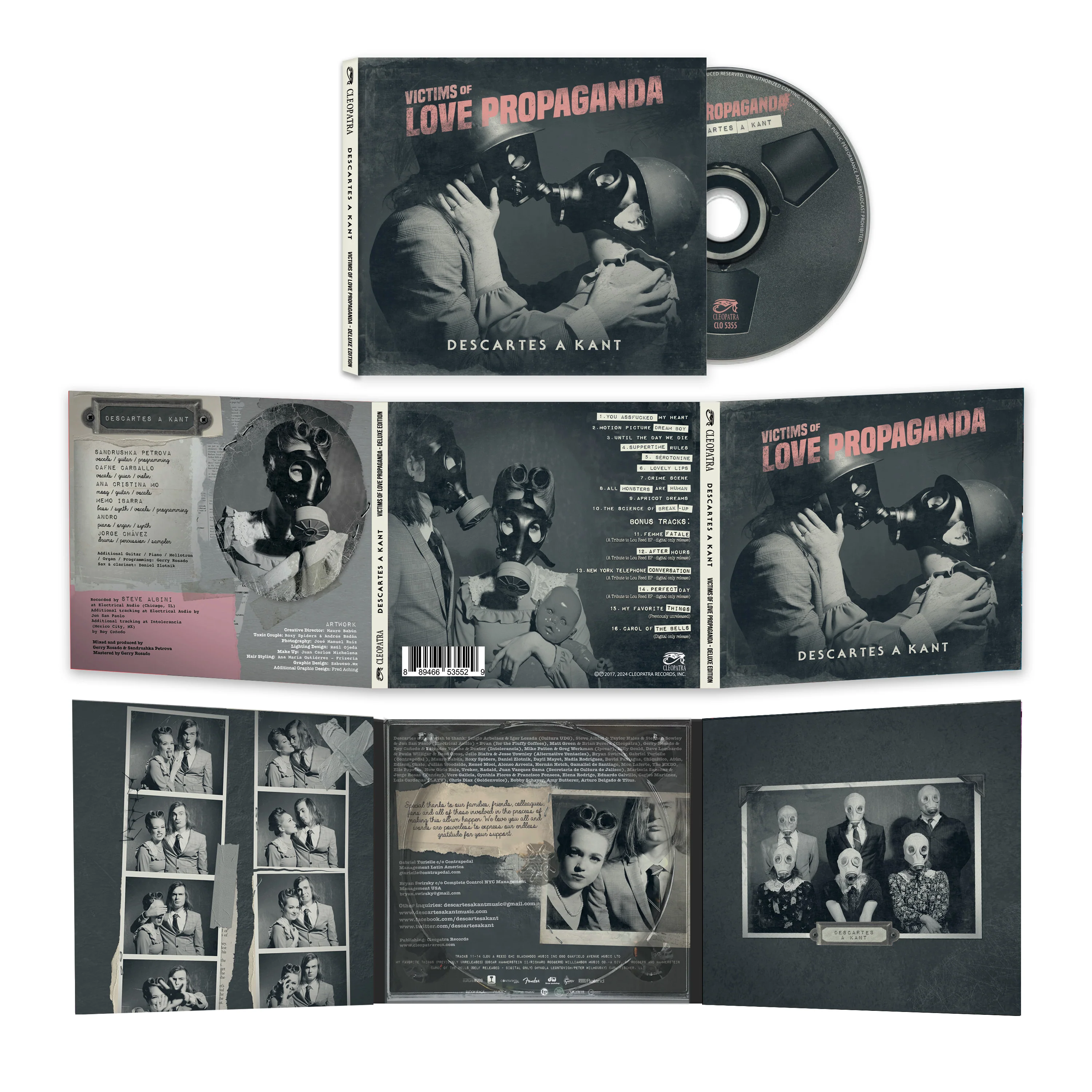 Descartes A Kant - Victims Of Love Propaganda - Deluxe Edition (CD Digipak) - Image 2