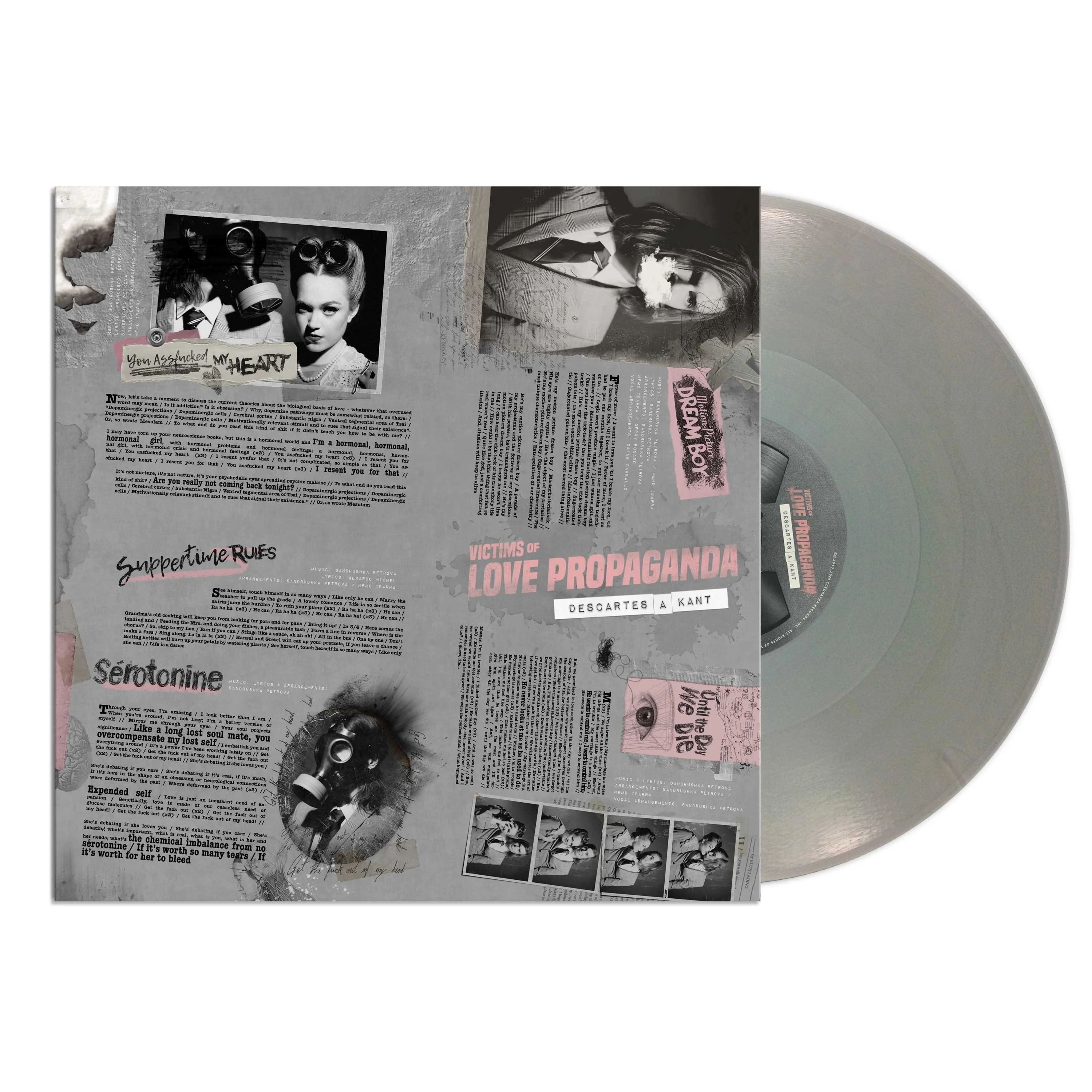 Descartes A Kant - Victims of Love Propaganda (Silver Vinyl) - Image 3