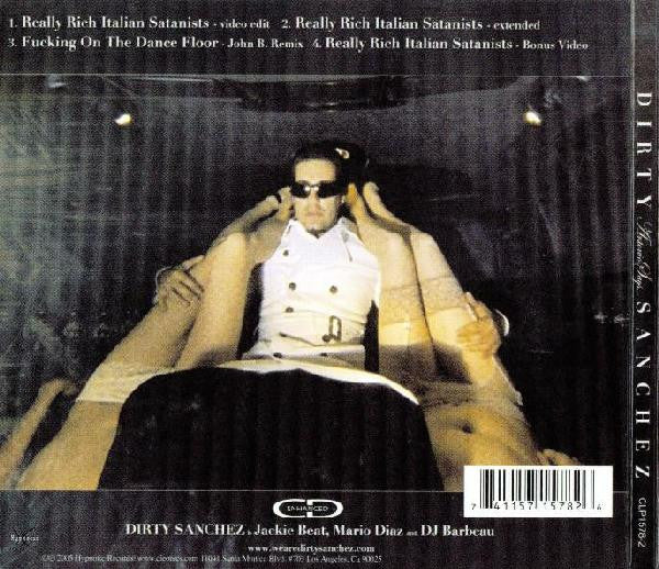 Dirty Sanchez - Antonio Says EP (CD) - Image 2