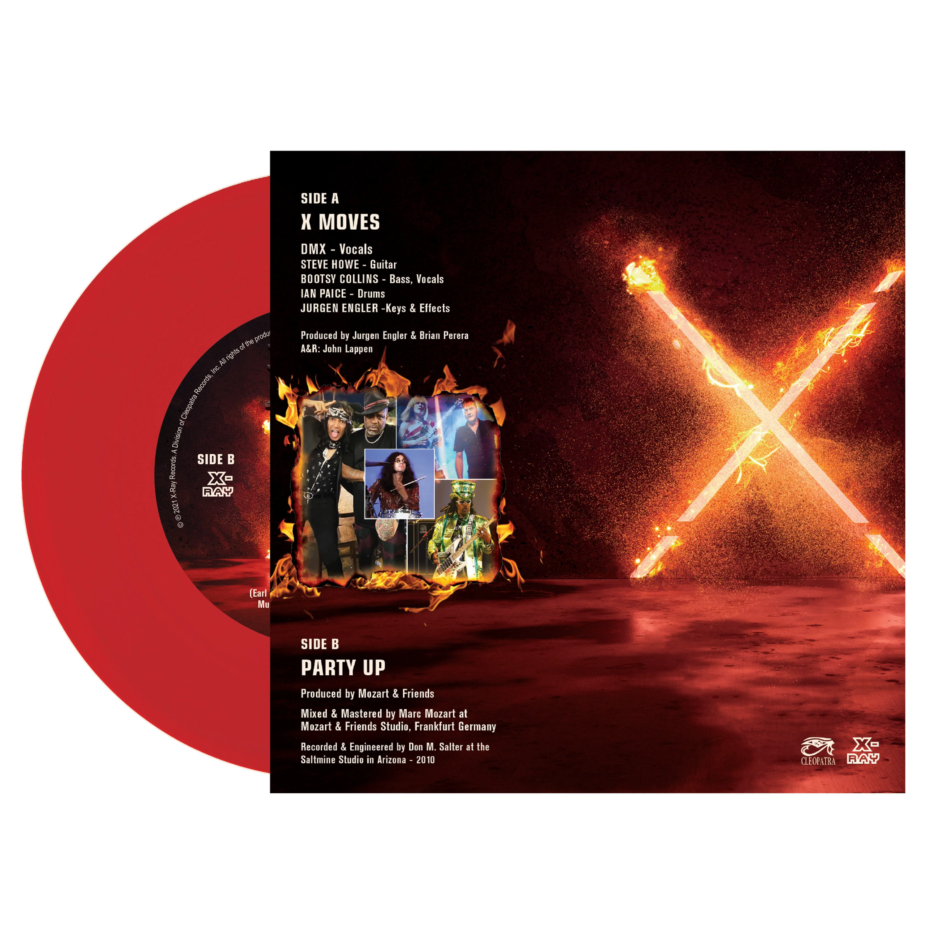 DMX (feat. Bootsy Collins, Steve Howe & Ian Paice) -  X Moves (Limited Edition 7" Vinyl) - Image 4