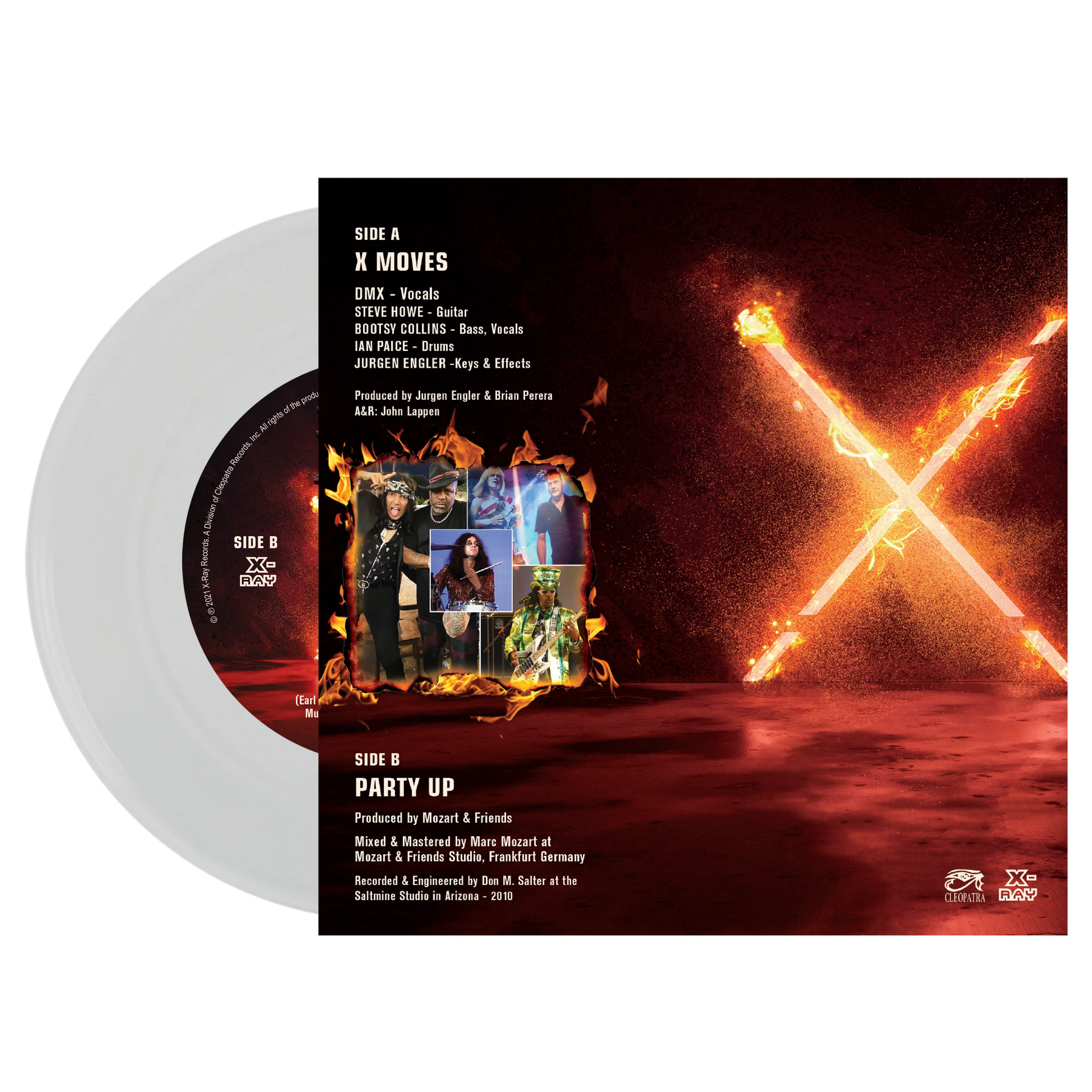 DMX (feat. Bootsy Collins, Steve Howe & Ian Paice) -  X Moves (Limited Edition 7" Vinyl) - Image 5