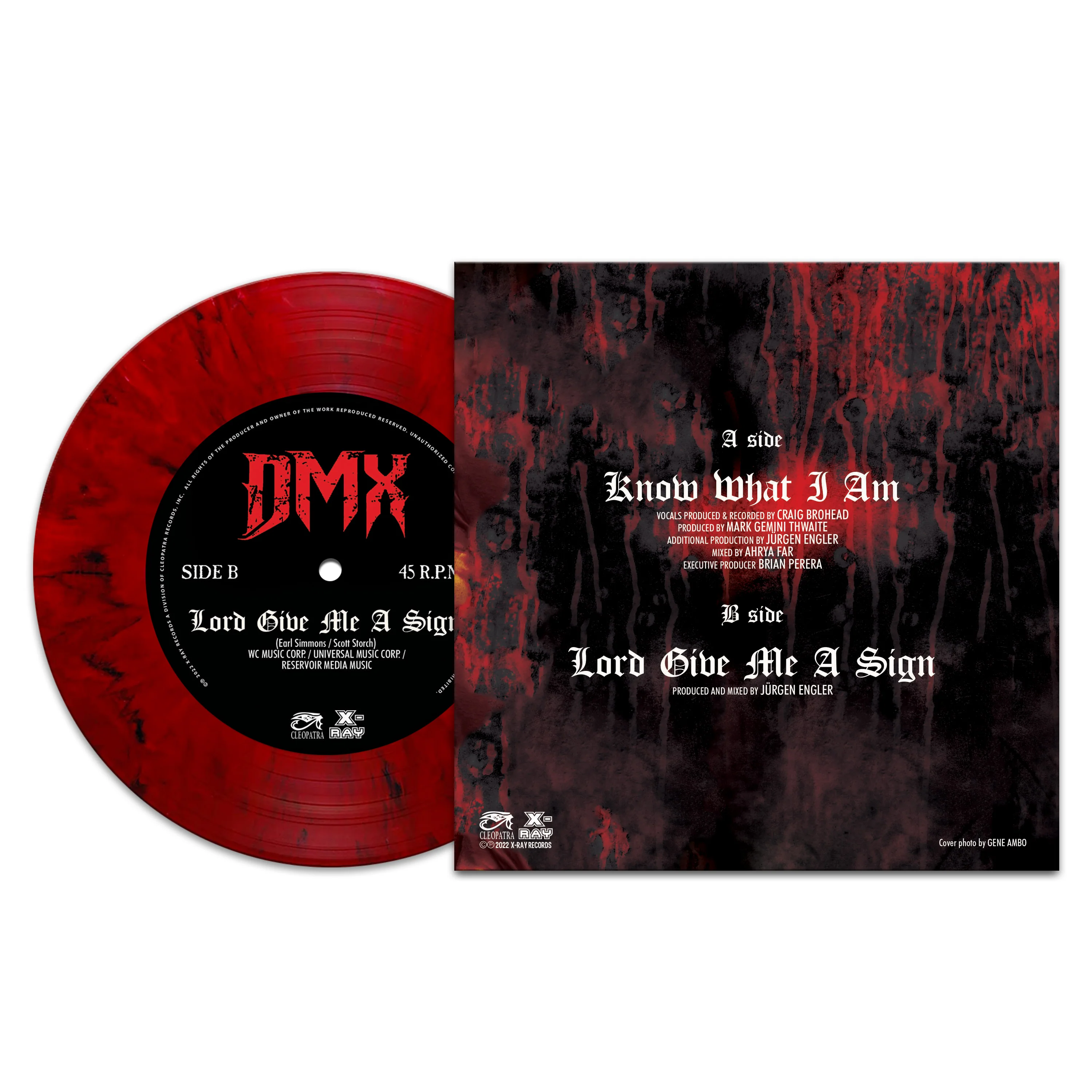 DMX - Know What I Am (Limited Edition Red Marble 7" Vinyl) - Image 2