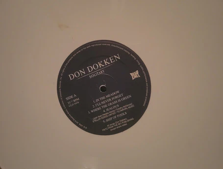 Don Dokken - Solitary (White Vinyl) - Image 4