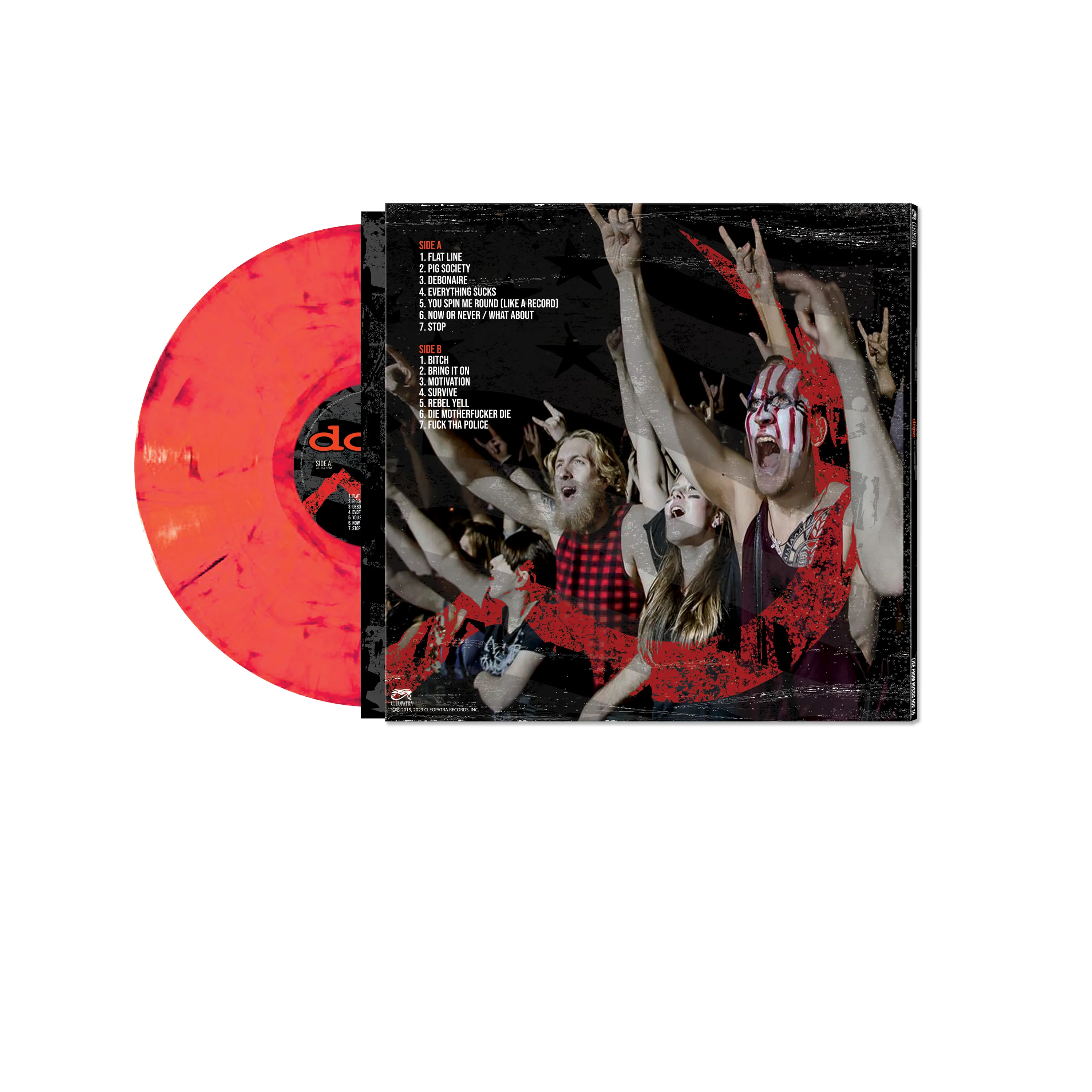 Dope - Live From Russia (Red Marble Vinyl) - Image 2