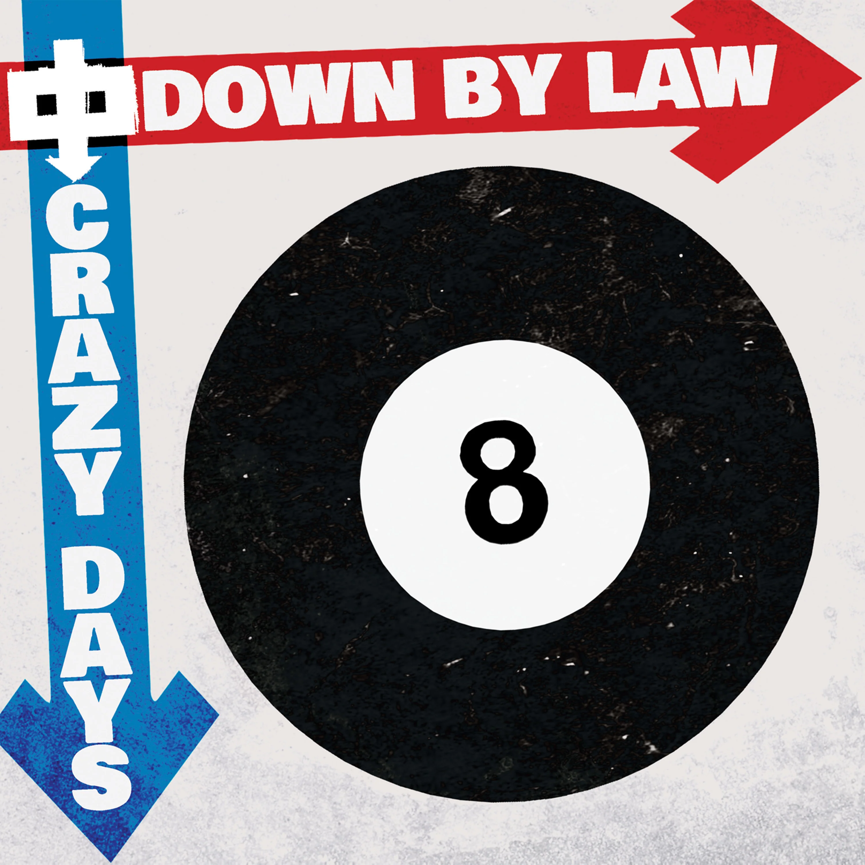 Down By Law - Crazy Days (Red Marble Vinyl) - Image 3